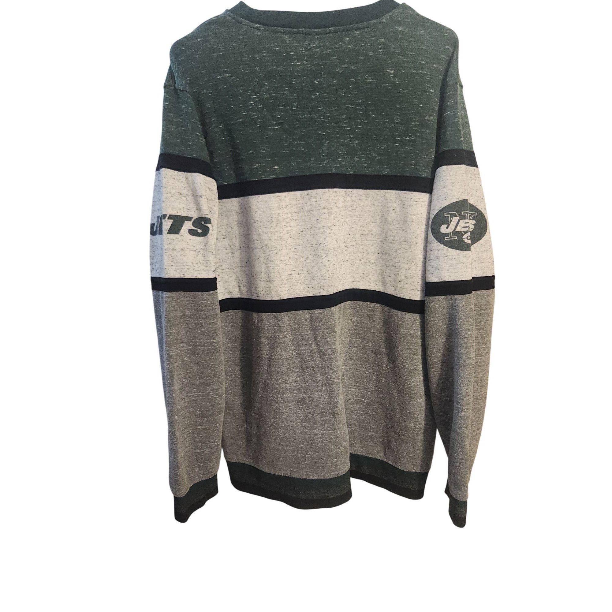 Other NY Jets NFL Team Apparel Sweatshirt Gray & Green Long Sleeve Size US XXL / EU 58 / 5 - 2 Thumbnail