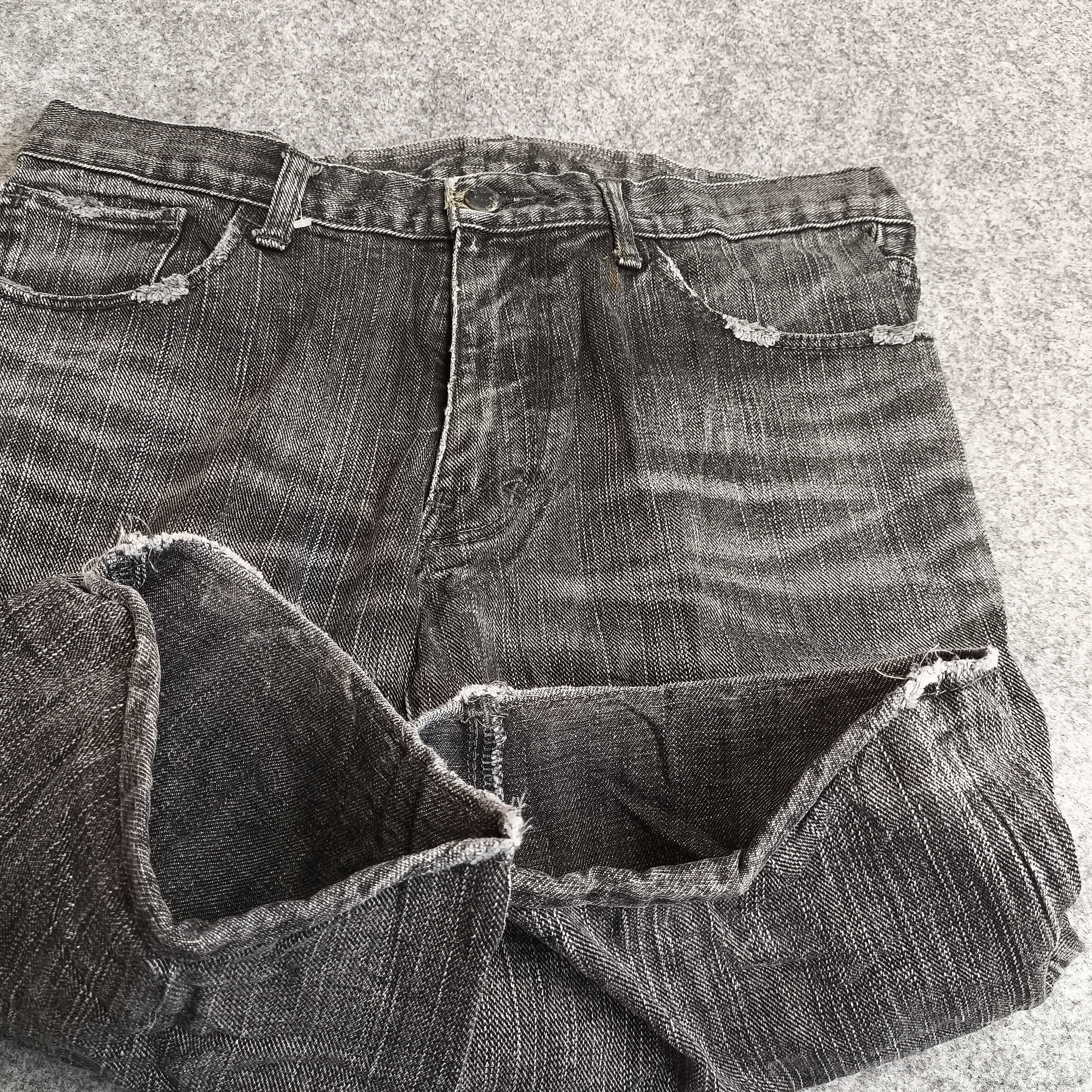 Number (N)ine Number nine takahiro miyashita denim short pants Size US 32 / EU 48 - 5 Thumbnail