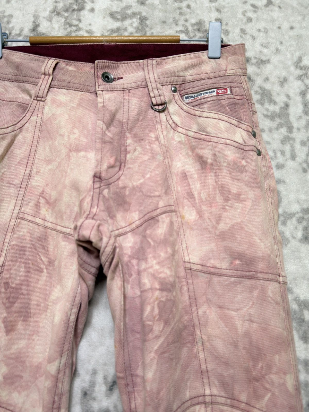 Nicole Club Nicole Club For Men Flared Grunge Visual Kei Panelled Size US 29 - 5 Thumbnail