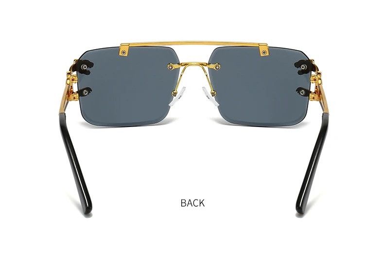 Vintage Designer Vintage Rimless Sunglasses y2k Size ONE SIZE - 3 Thumbnail