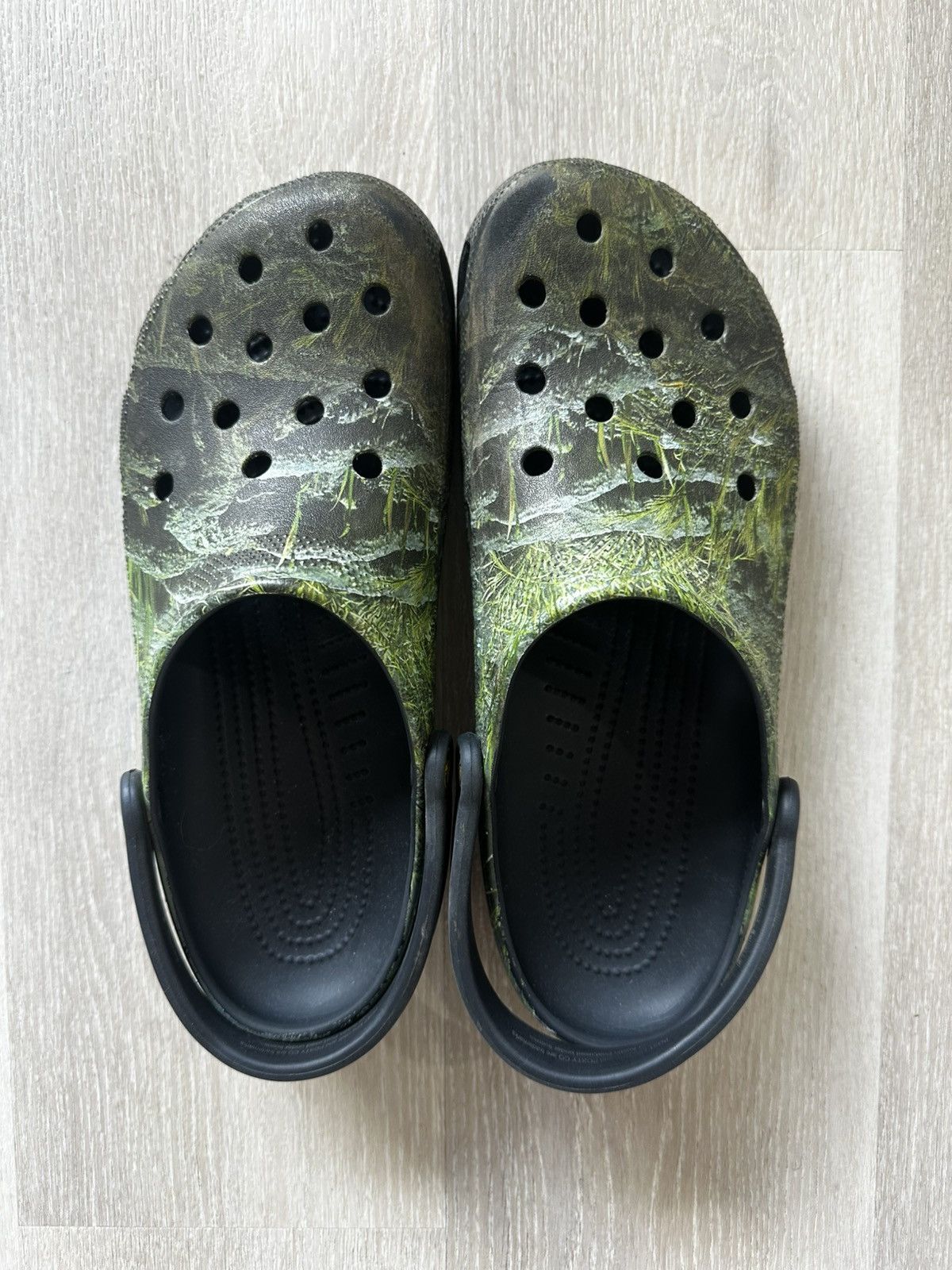 Crocs Crocs x Posty Co (Post Malone) in Green camo/ Real tree Size US 12 / EU 45 - 4 Thumbnail