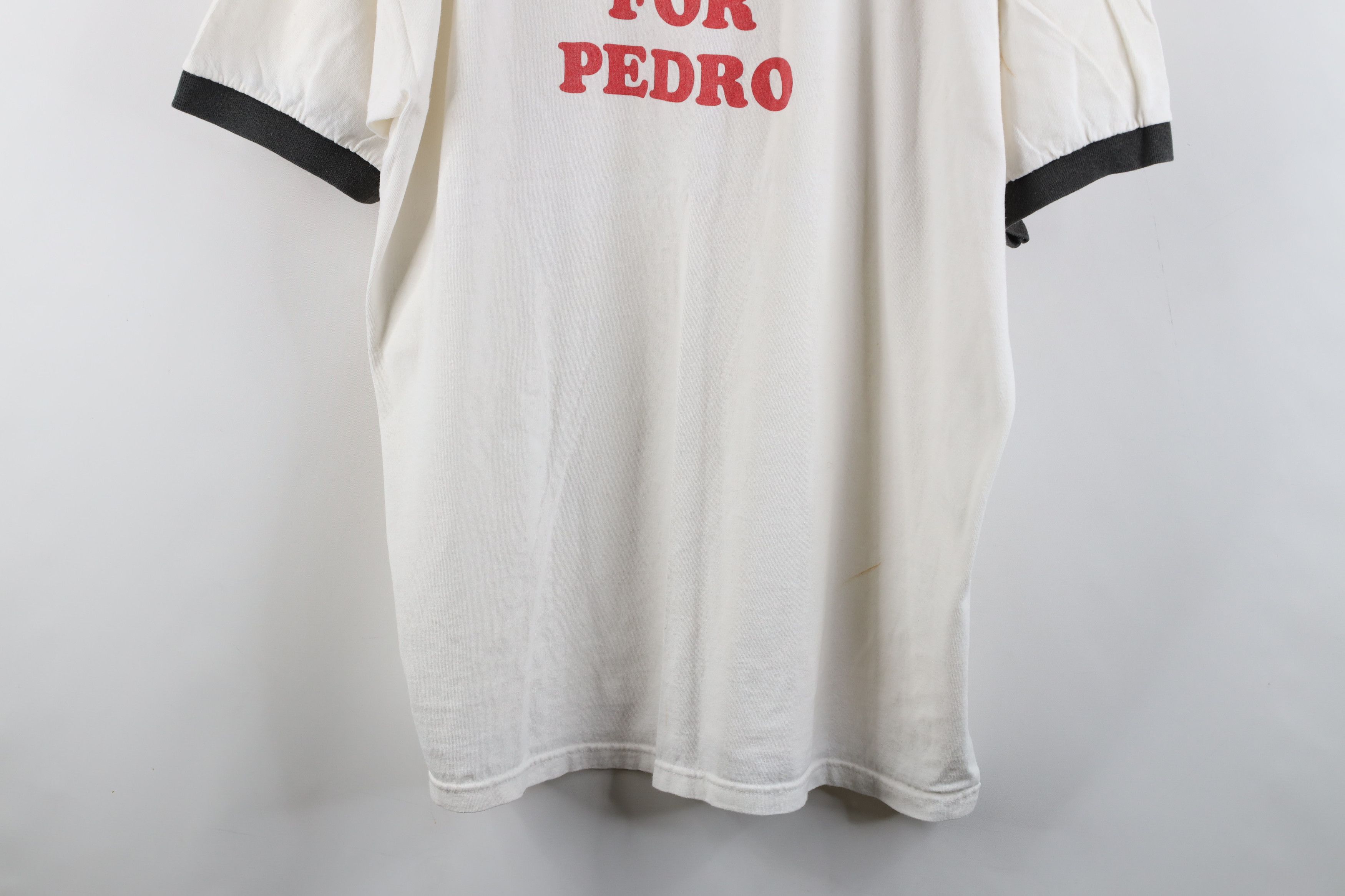 Vintage Vintage Y2K Napoleon Dynamite Vote For Pedro Ringer T-Shirt Size US XL / EU 56 / 4 - 3 Thumbnail
