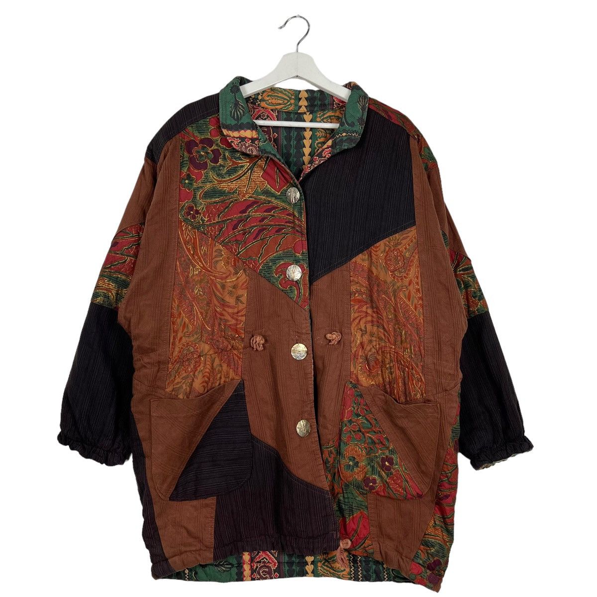 Japanese Brand 🔥 60s RARE VINTAGE INDIGO PATCHWORK JACKET Size US M / EU 48-50 / 2 - 2 Thumbnail