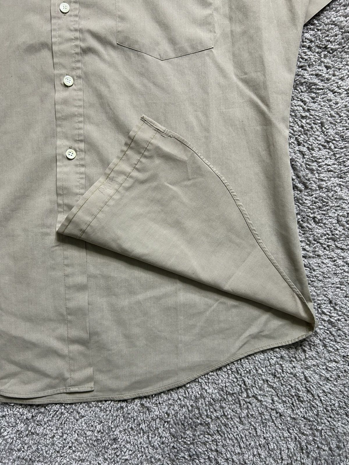 Botany 500 Vintage 70s Botany 500 Short Sleeve Button Up Single Needle Size US L / EU 52-54 / 3 - 5 Thumbnail
