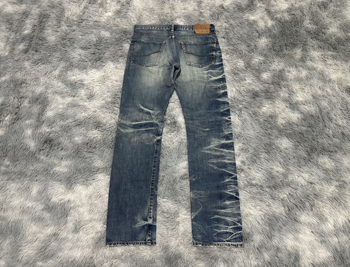 Japanese Brand 🔥Y2K Soul Of Freedom Made In Heaven Whisker Denim Size US 32 / EU 48 - 6 Thumbnail
