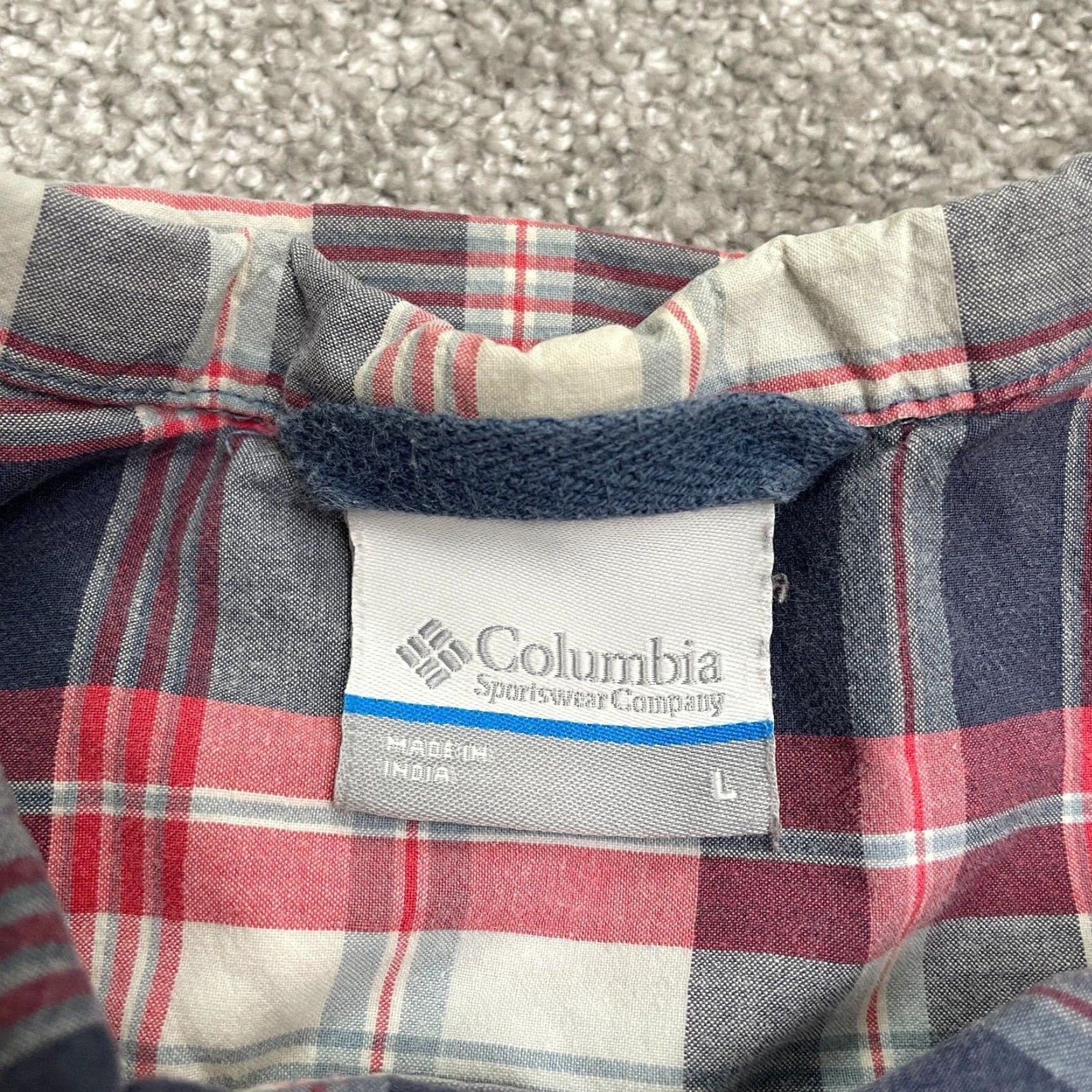 Vintage Columbia Button Down Shirt Mens Large Multi Plaid Short Sleeve Cotton Outdoor Size US L / EU 52-54 / 3 - 5 Thumbnail