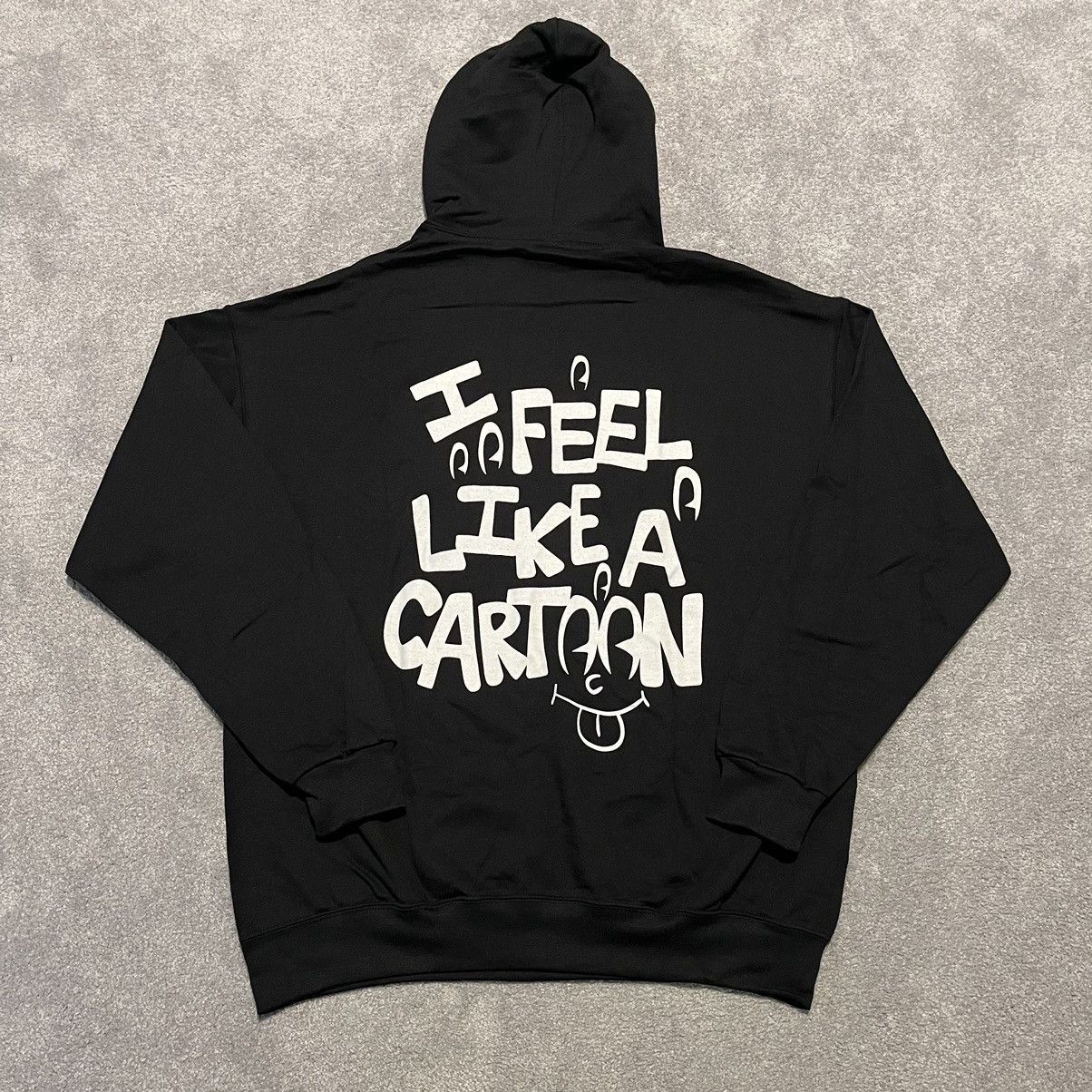 Plague Boulevard × Rap Tees Lil Darkie Spider Gang Small Dark One Cartoon Face Hoodie Size US L / EU 52-54 / 3 - 2 Thumbnail