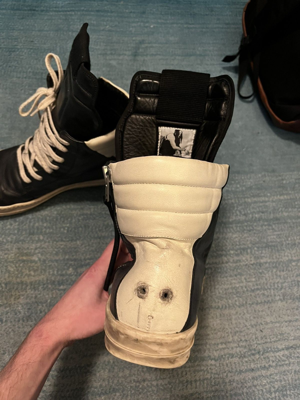 Rick Owens SS16 Cyclops hook geobaskets Size US 11.5 / EU 44-45 - 5 Thumbnail