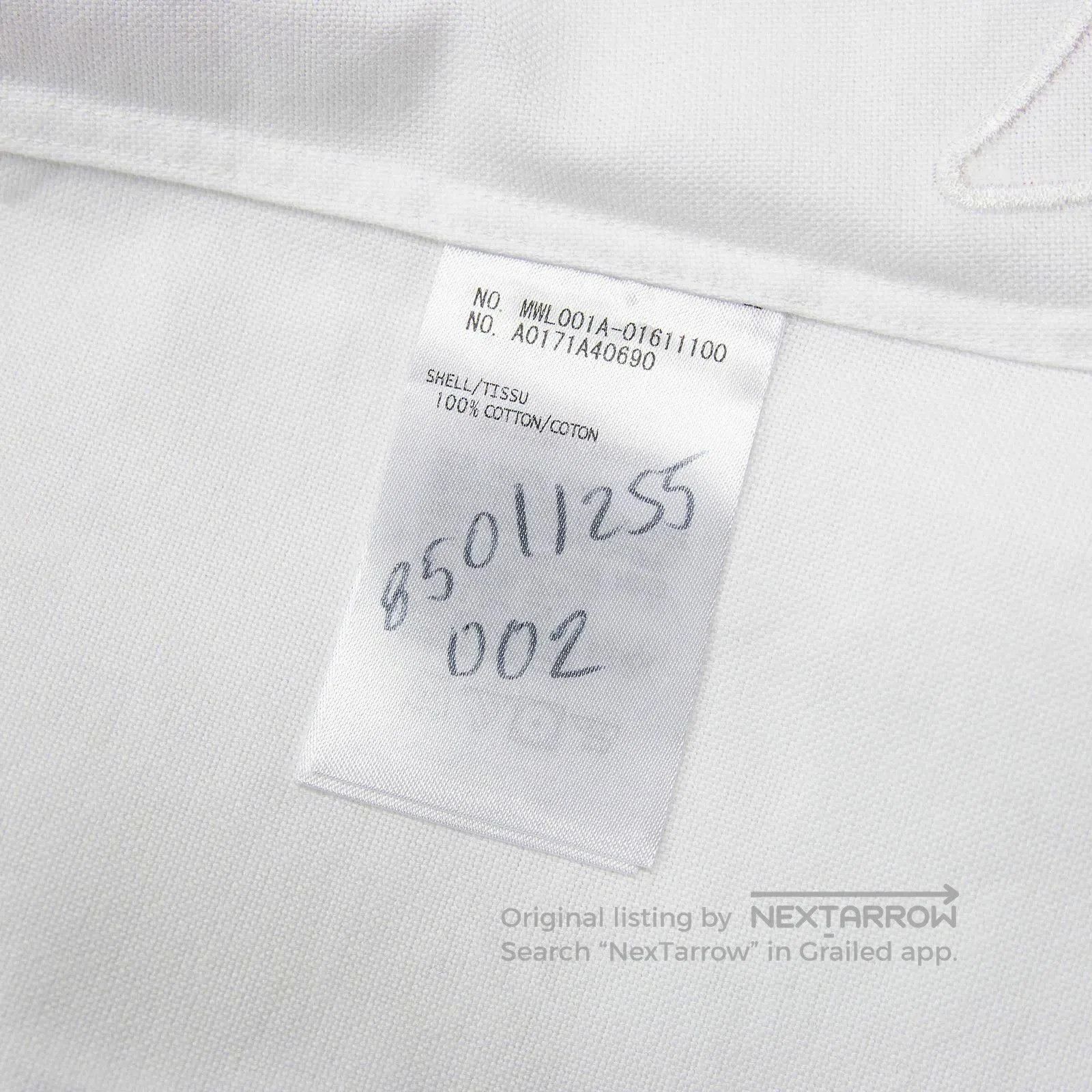 Visvim Thom Browne White Embroidered Shirt. Size US XS / EU 42 / 0 - 8 Thumbnail