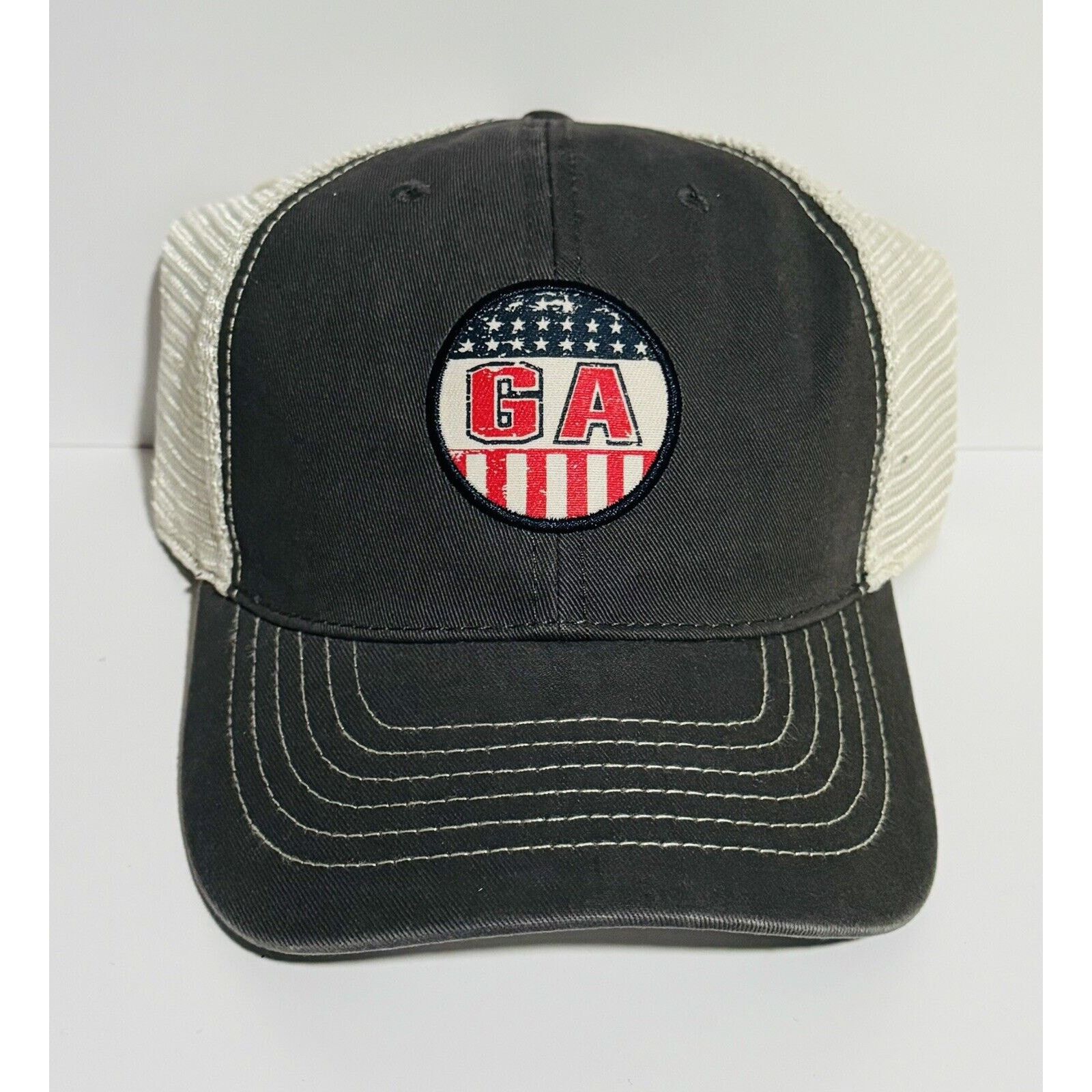 Other Georgia State Hat Trucker vented Adjustable Snap One Size Size ONE SIZE - 1 Thumbnail
