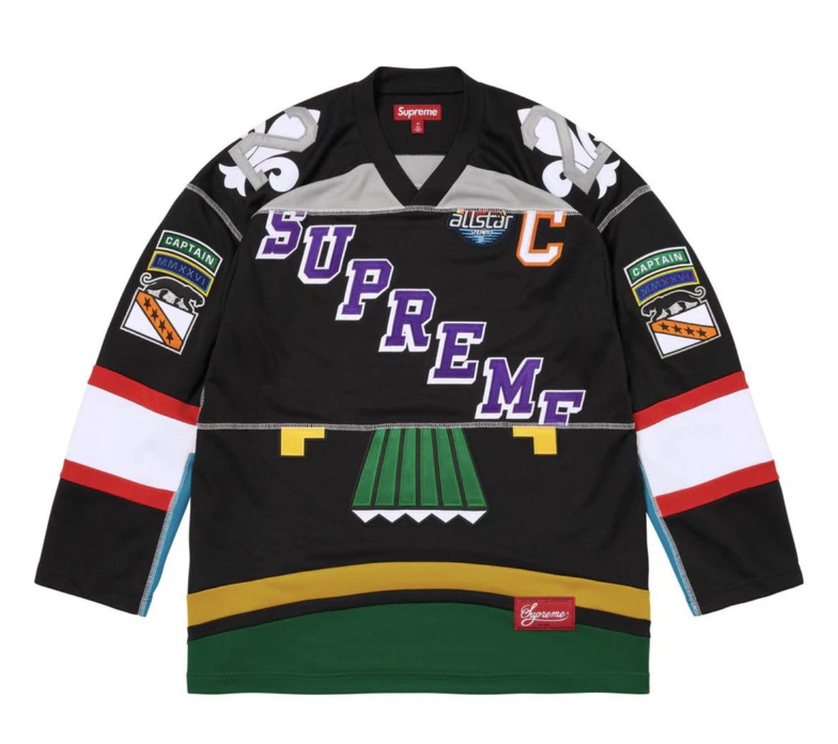 Supreme Supreme panelled hockey jersey Size US L / EU 52-54 / 3 - 1 Thumbnail