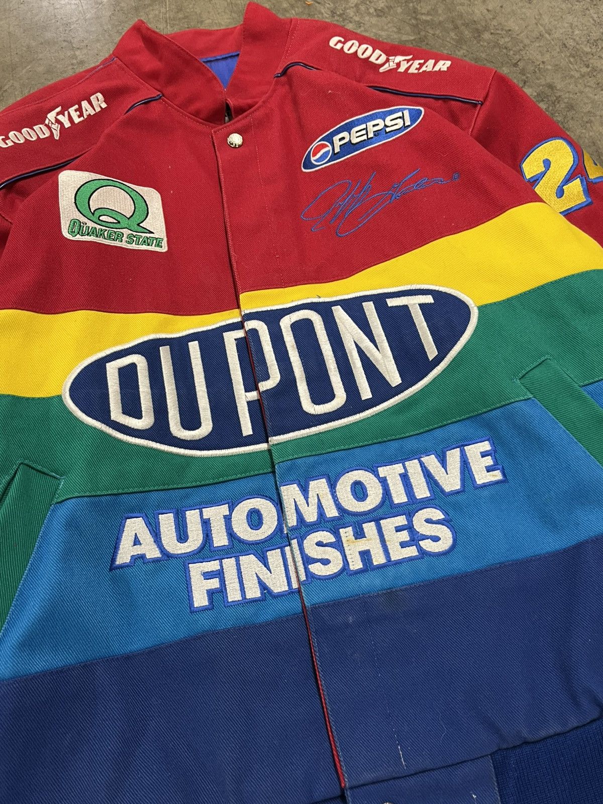 NASCAR × Vintage NASCAR vintage 90s racing jacket streetwear hype rare Size US XL / EU 56 / 4 - 8 Thumbnail