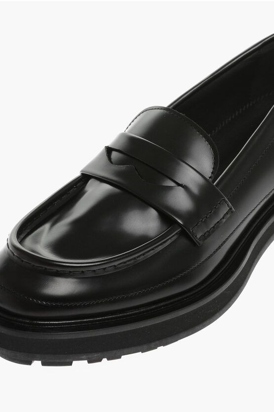Alexander McQueen o1y1024 Loafers in Black Size US 9 / EU 42 - 4 Thumbnail