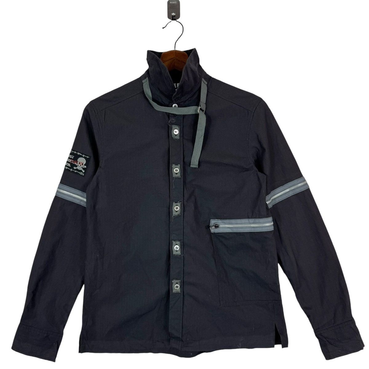 Designer × Vintage VINTAGE HERE THERE REMOVER SHOULDER BUTTON JACKET Size US S / EU 44-46 / 1 - 1 Thumbnail