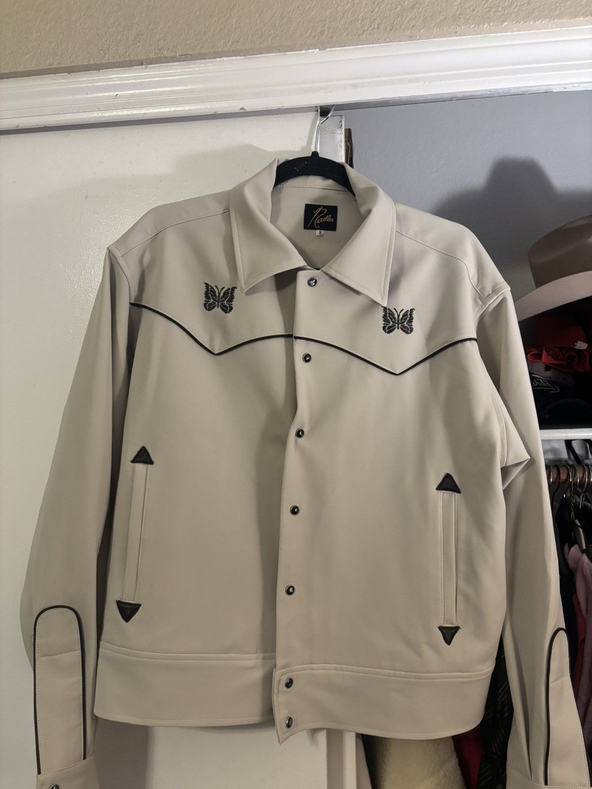 Needles Needles Piping Cowboy Logo Embroidered Woven Jacket Size US S / EU 44-46 / 1 - 1 Thumbnail