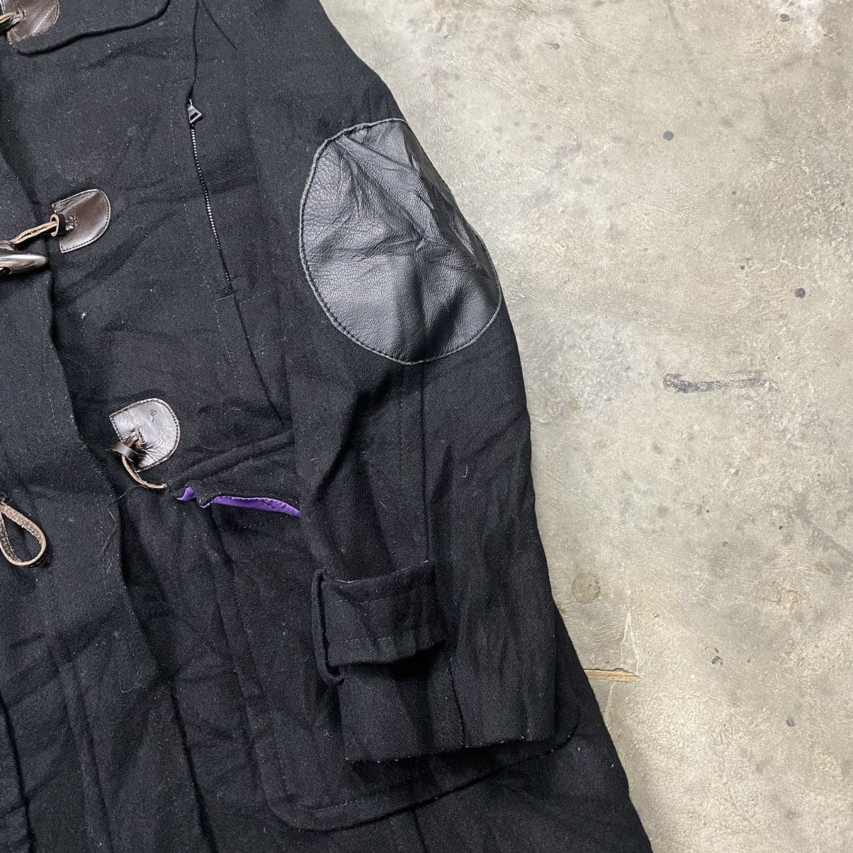 BEANPOLE × Vintage × Woolrich Woolen Mills Vintage Bean Polo Wool Duffle Coat Size US S / EU 44-46 / 1 - 3 Thumbnail