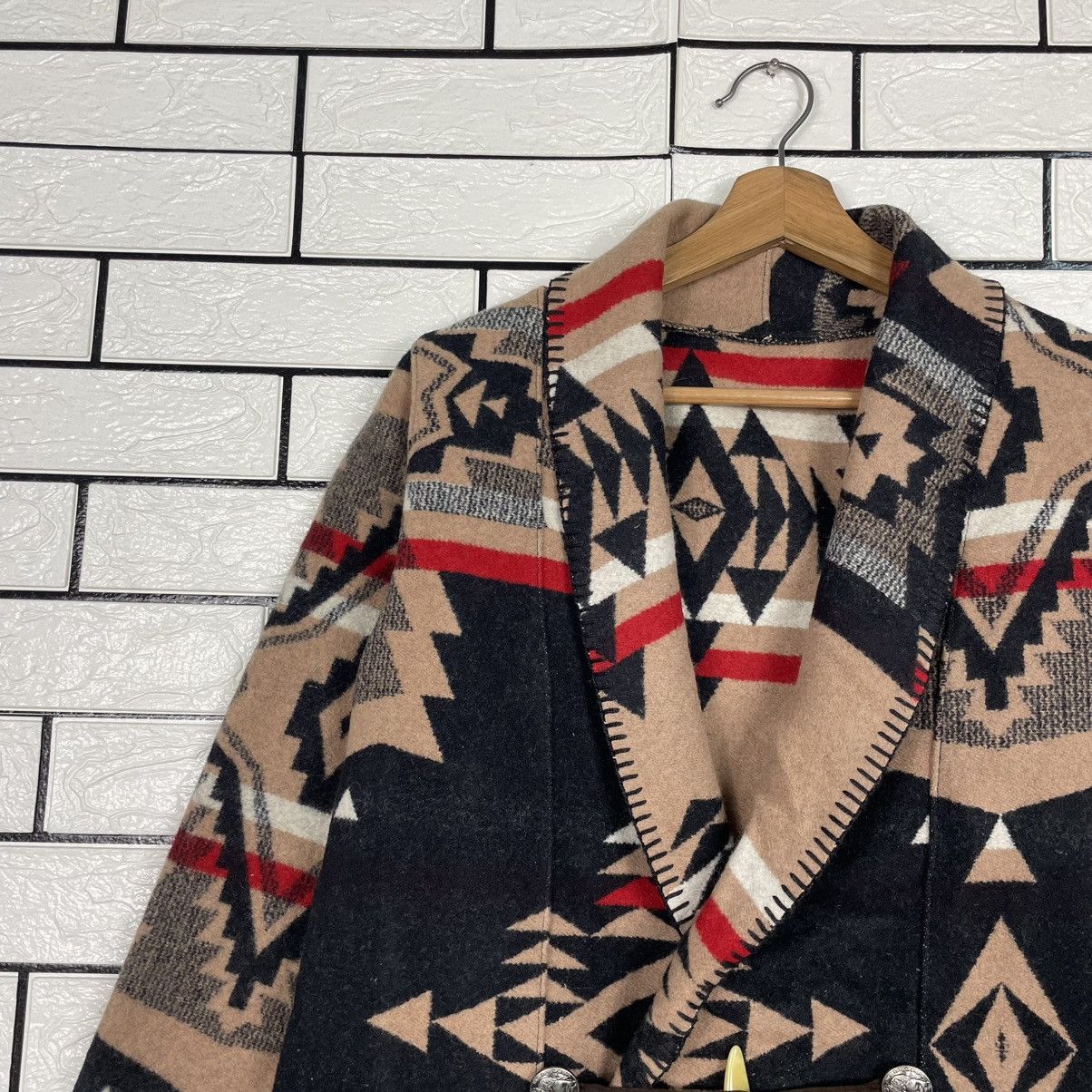 Johnson Woolen Mills Vintage 70s Johnson Woolen Mills Aztech Navajo Jacket Size US M / EU 48-50 / 2 - 6 Thumbnail