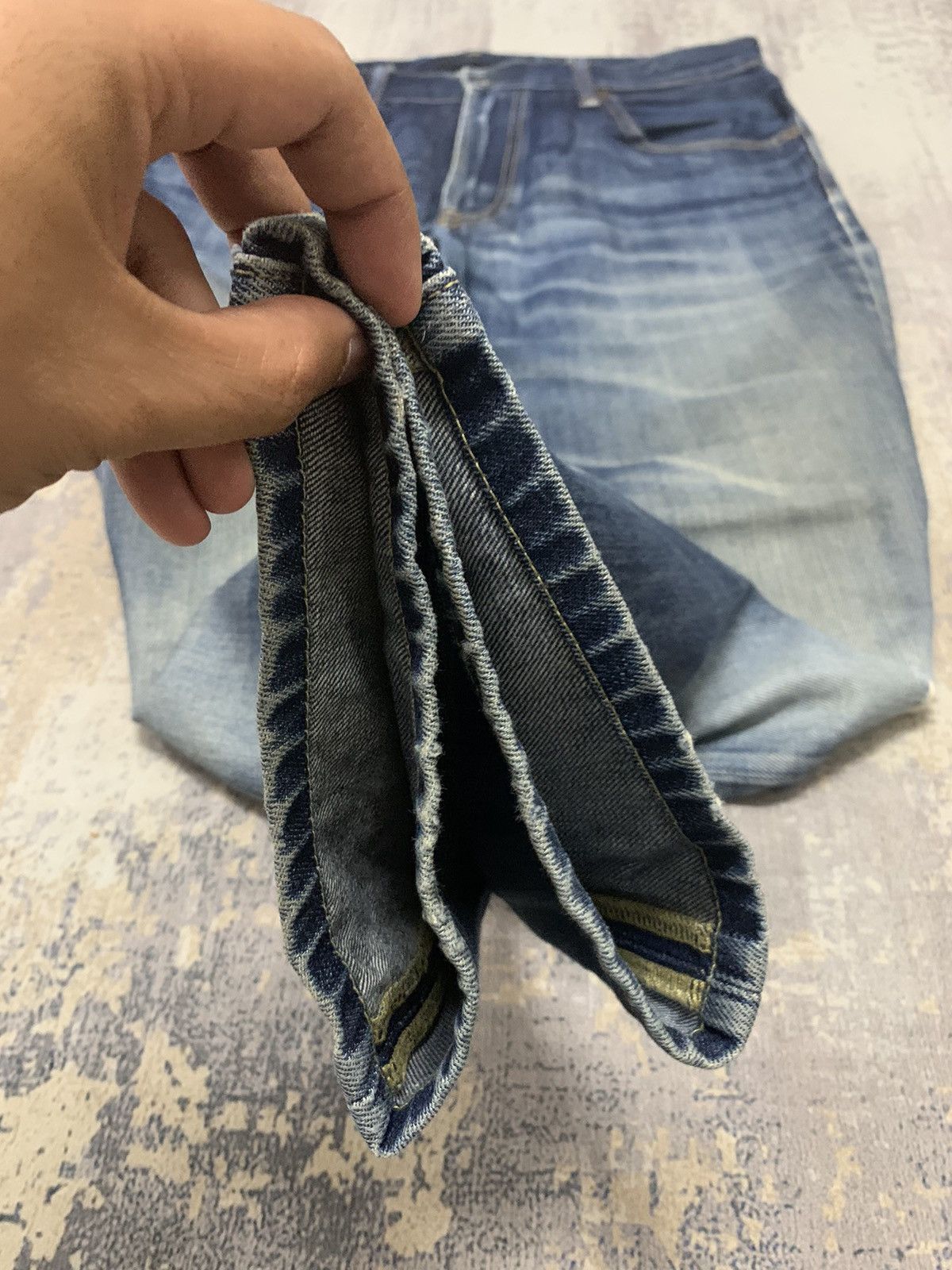 Japanese Brand Vtg Japanese Uniqlo Baggy Faded Jeans W34x27 Size US 34 / EU 50 - 7 Thumbnail