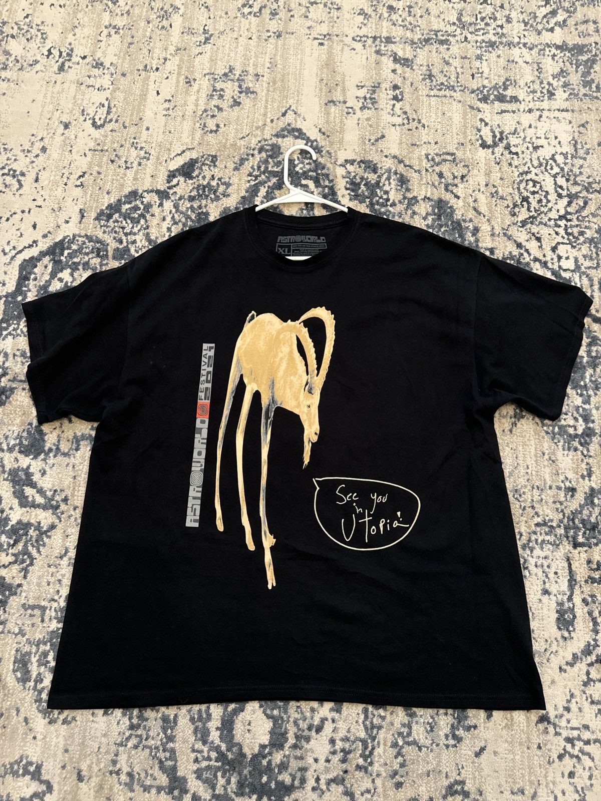 Gildan Travis Scott Astro world tour T shirt Size US XL / EU 56 / 4 - 1 Thumbnail