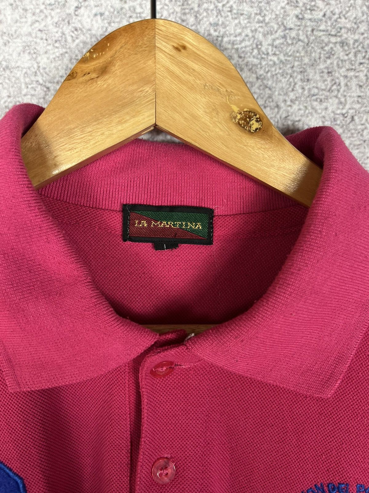 La Martina Vintage La Martina Polo Shirt Size US L / EU 52-54 / 3 - 3 Thumbnail