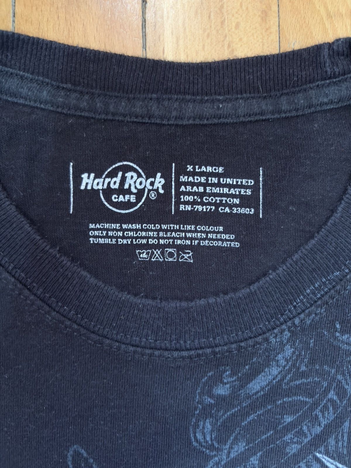 Hard Rock Cafe Vintage Hard Rock Cafe Y2K Amsterdam T-Shirt Size US XL / EU 56 / 4 - 7 Thumbnail