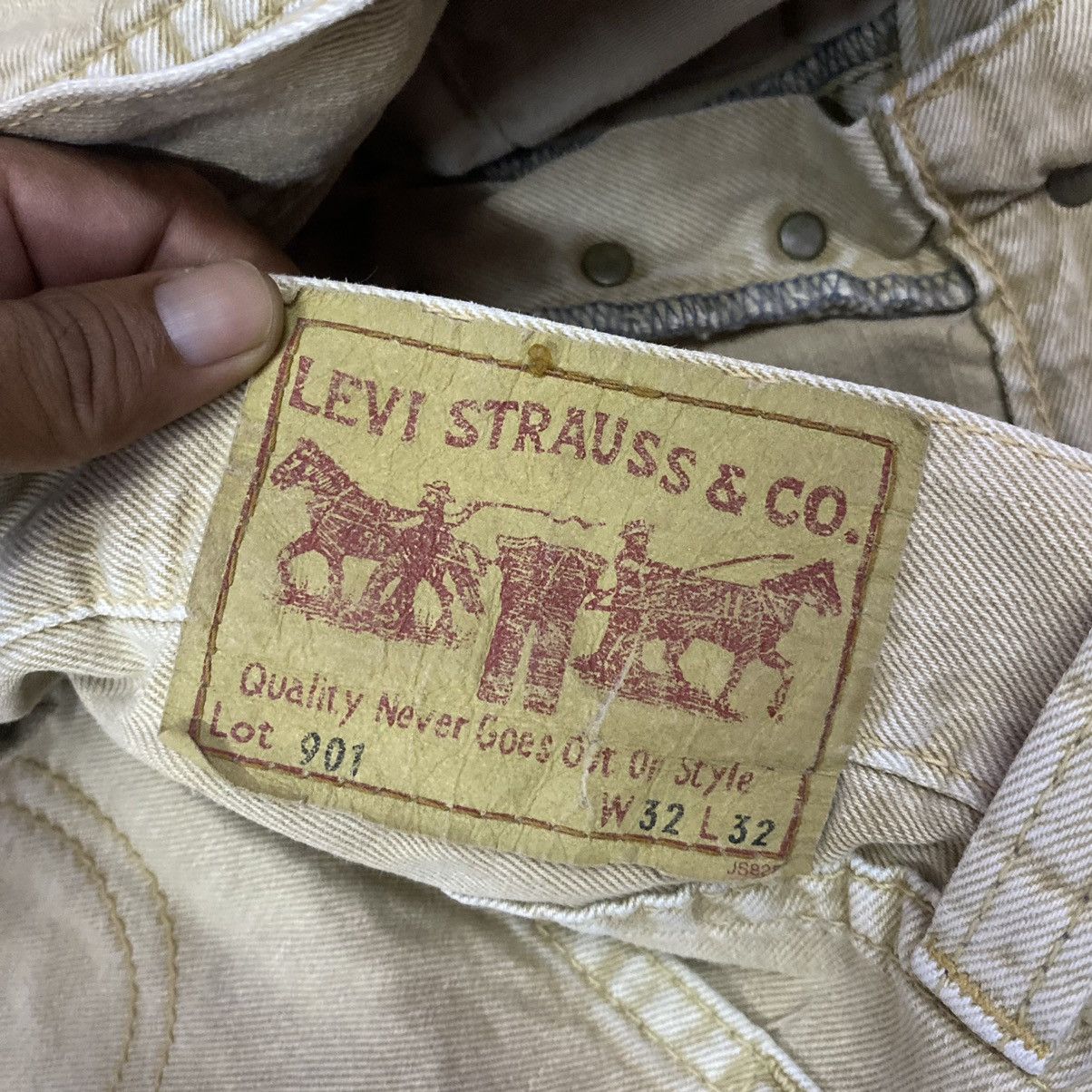 Levi's Vintage 901 Button Fly Faded Denim Jeans Size US 32 / EU 48 - 8 Thumbnail