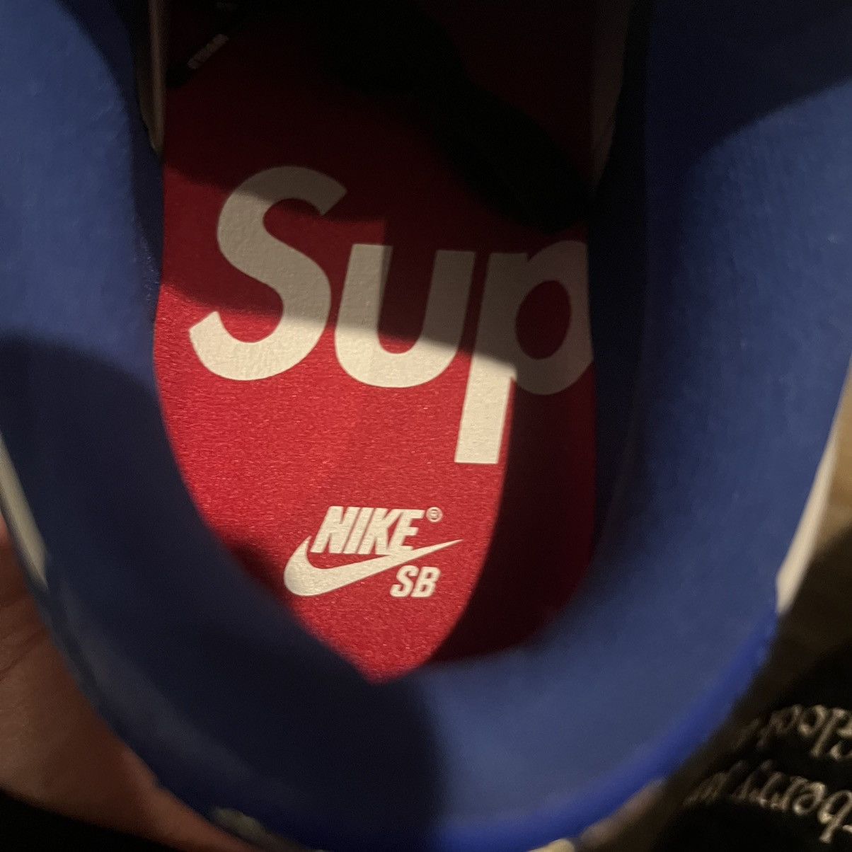 Nike × Supreme Nike Sb Dunk Low Supreme Stars Hyper Royal Size US 10.5 / EU 43-44 - 15 Thumbnail
