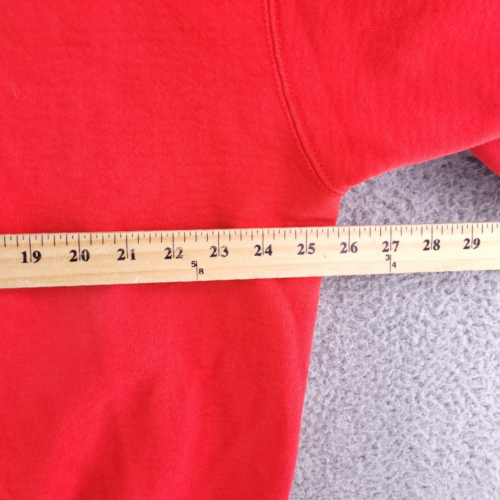 Fruit Of The Loom VINTAGE Fruit of the Loom Sweatshirt Mens 2XL Red Crewneck Williamsburg Size US XXL / EU 58 / 5 - 6 Thumbnail