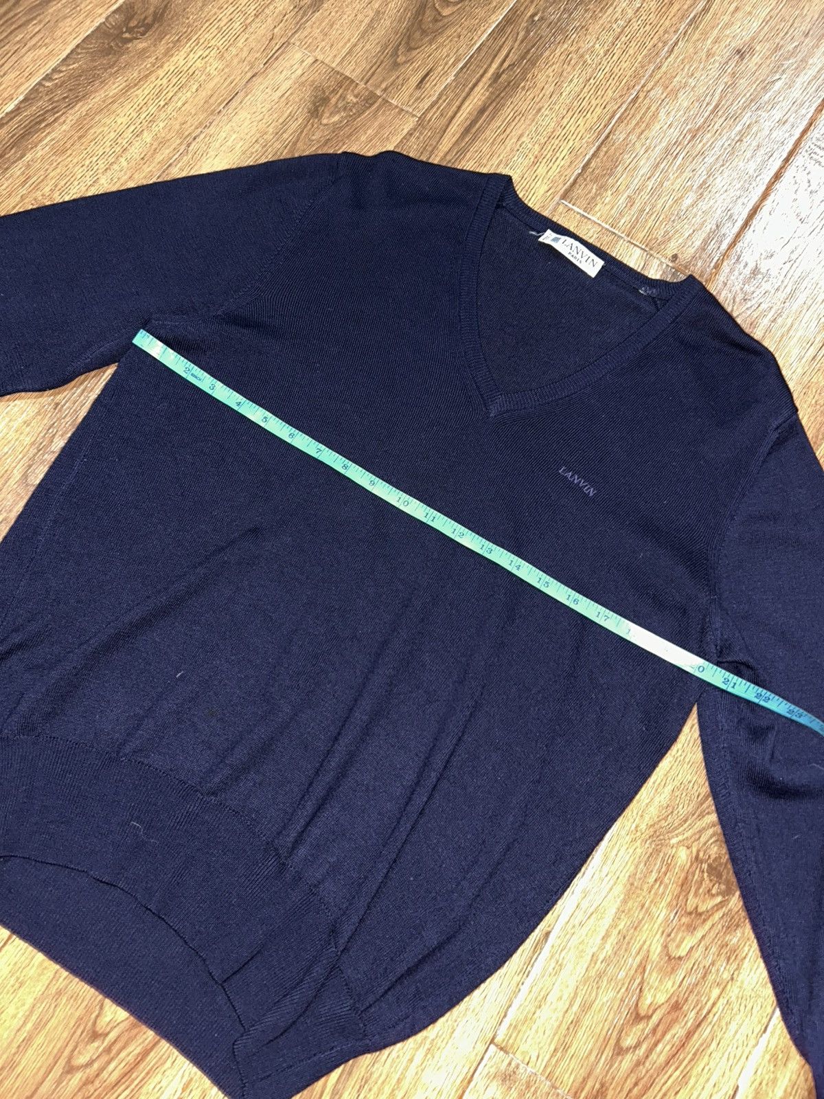 Lanvin Lanvin V-neck Wool Knitt Sweater Size US M / EU 48-50 / 2 - 8 Thumbnail