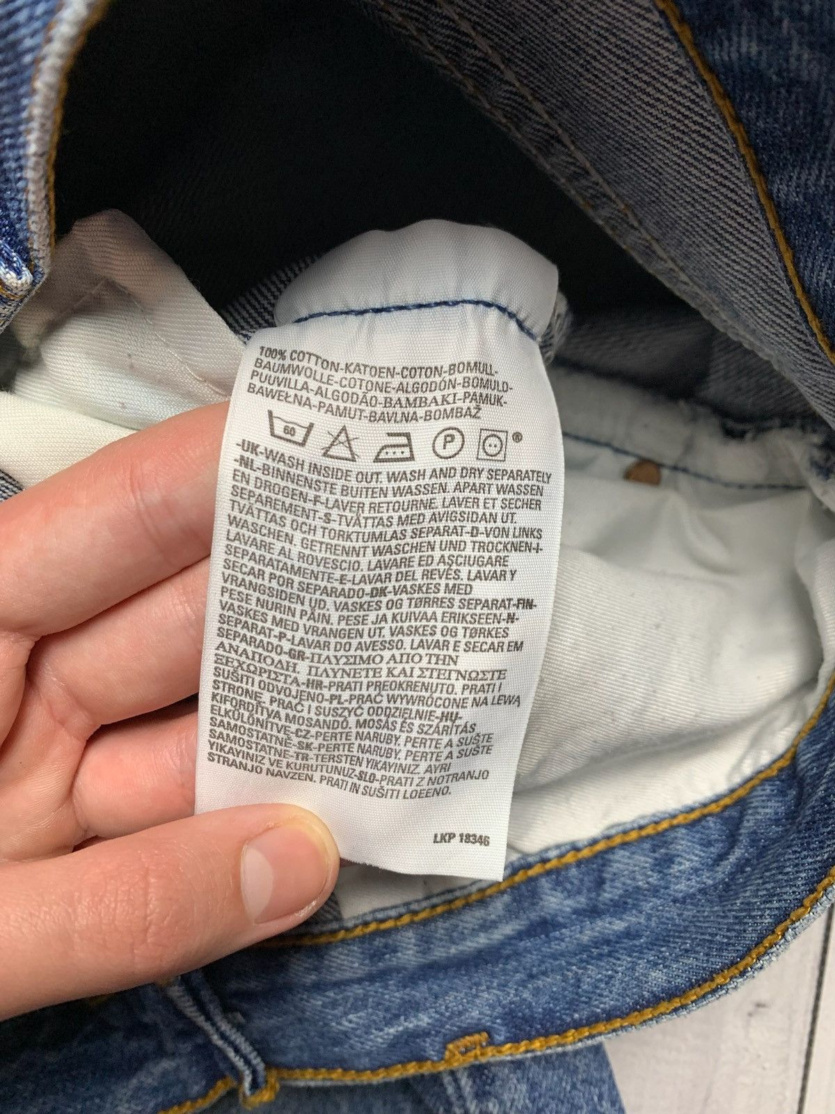 Levi's × Vintage Vintage Levi’s 501 denim size 34/30 vintage style Y2K Size US 33 - 7 Thumbnail