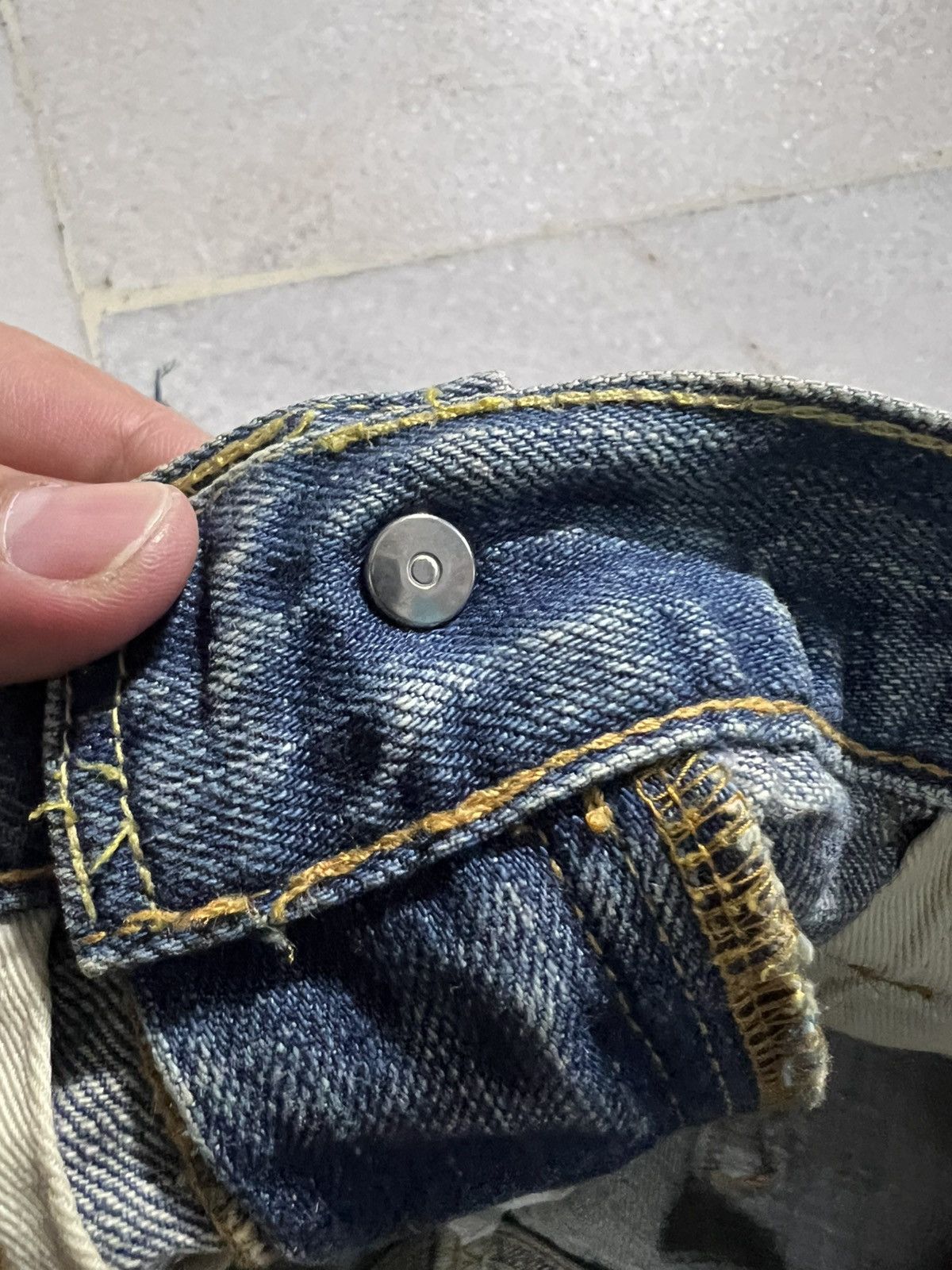 If Six Was Nine × Seditionaries × Sophnet. 💥Rare💥Vintage Sophnet. Painter Ripped Backle Back Jeans Size US 32 / EU 48 - 16 Thumbnail