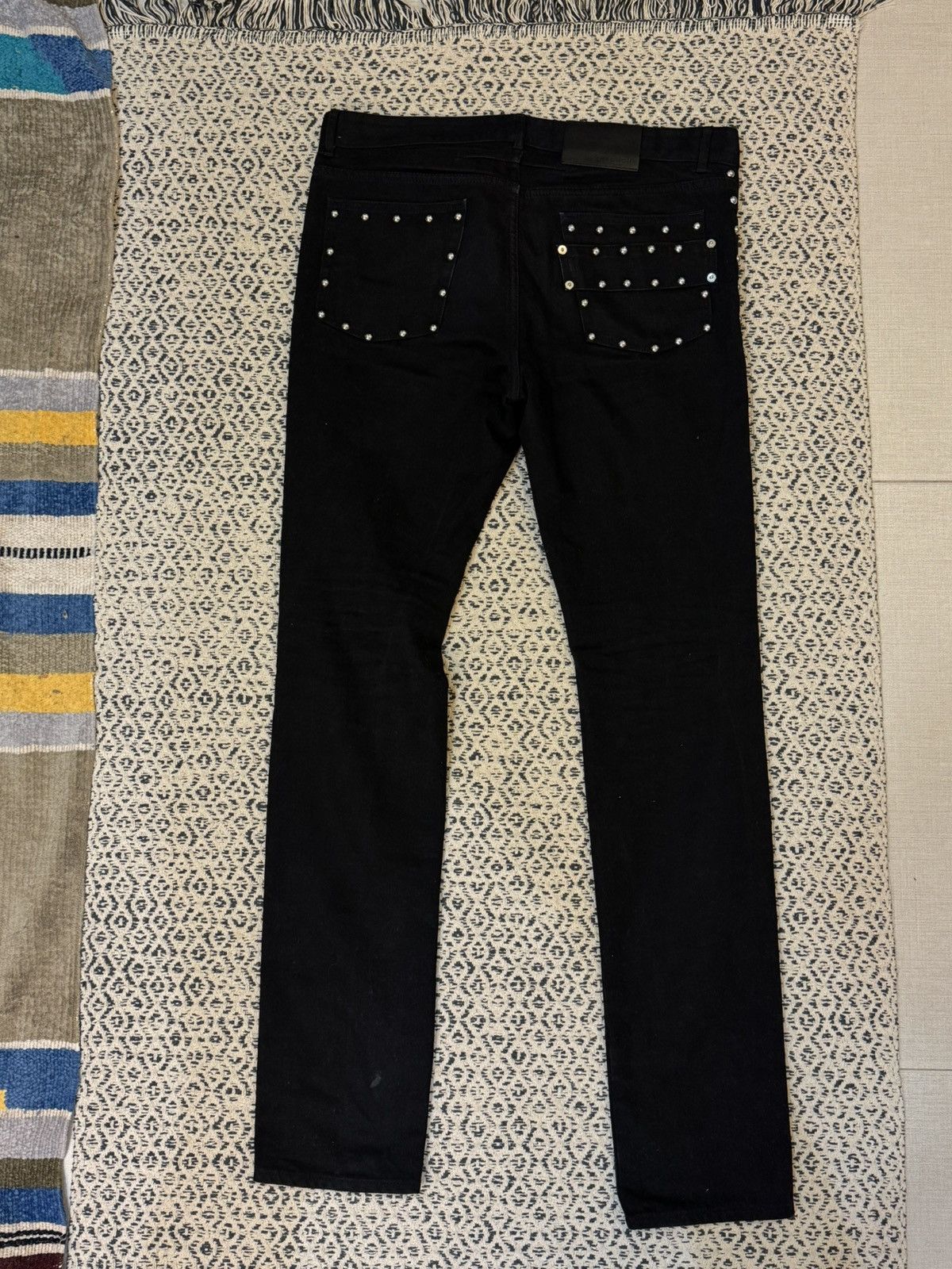 Givenchy Givenchy SS16 - Studded Denim Jean By Riccardo Tisci Size US 32 / EU 48 - 2 Thumbnail