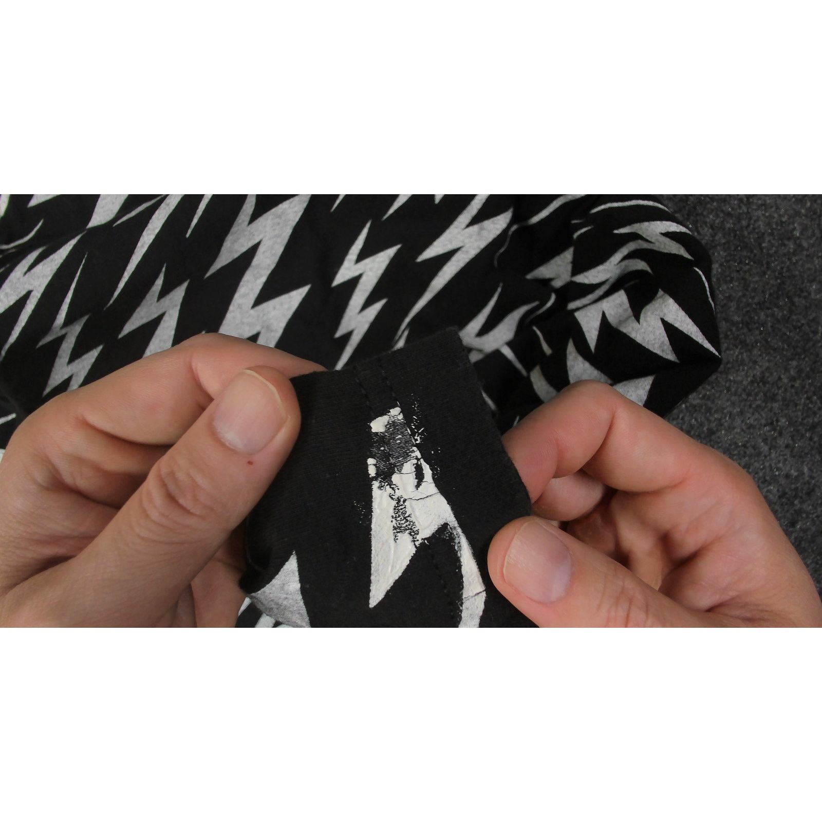 Anchor Blue Anchor Blue Y2K AOP Lightning Bolt Sneaker Tee Boxy 3XL Size US XXL / EU 58 / 5 - 7 Thumbnail