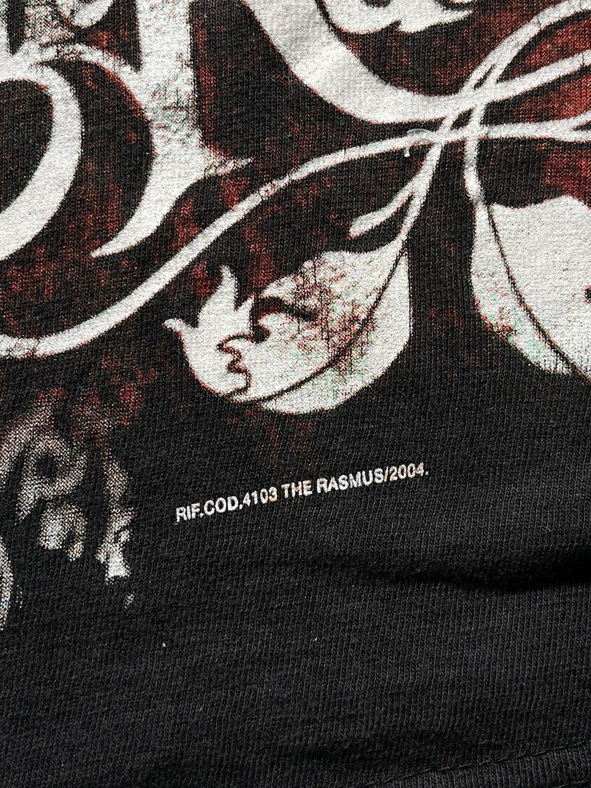 Vintage The Rasmus 2004 Sz M Rock Band T-Shirt Rare Double Print Size US M / EU 48-50 / 2 - 5 Thumbnail