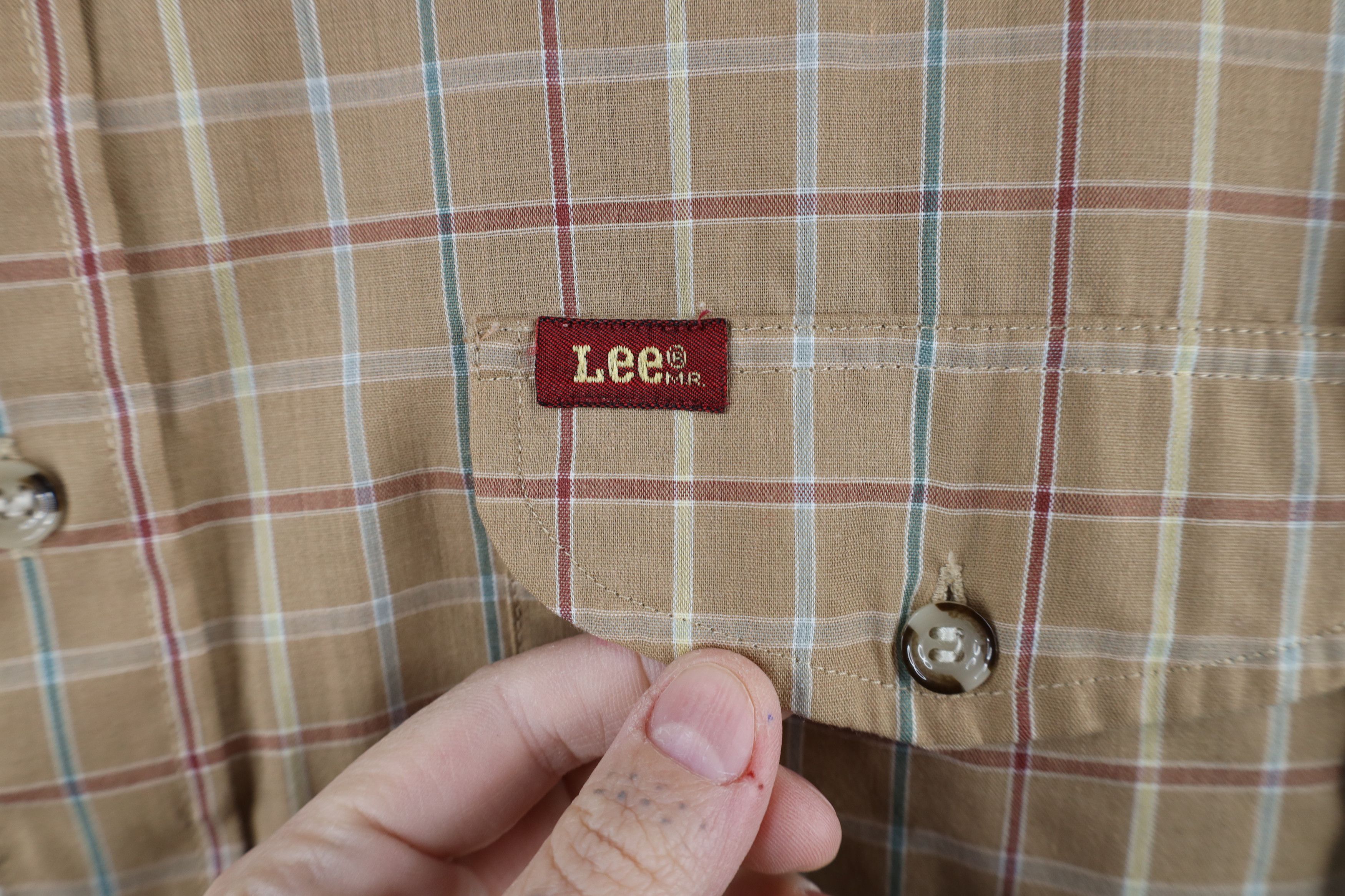 Lee × Vintage Vintage 70s 80s Lee Cowboy Rodeo Collared Button Shirt Size US L / EU 52-54 / 3 - 6 Thumbnail