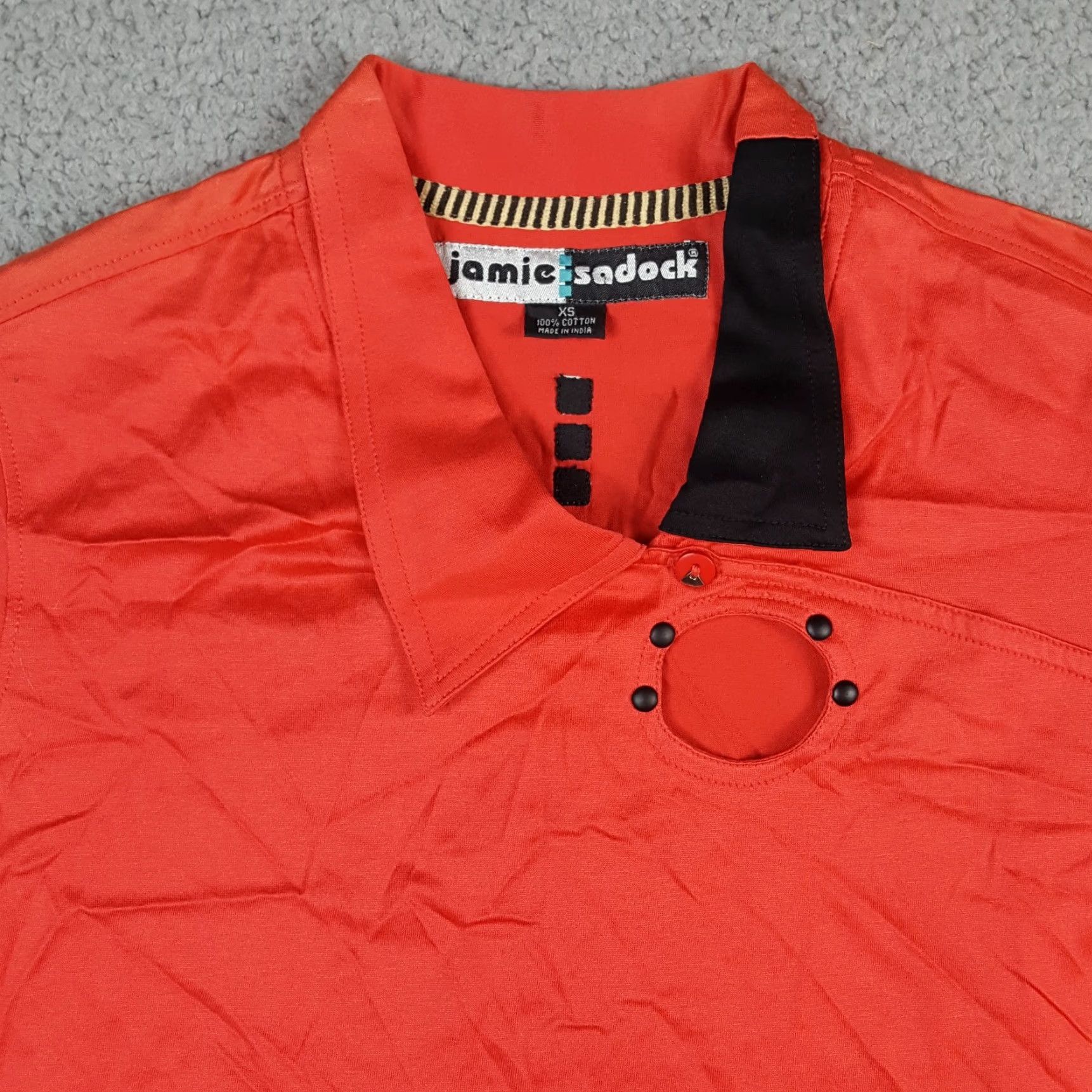 Vintage VINTAGE Jamie Sadock Polo Shirt Women's XS Button Collar Golf Polo Shirt Size XS / US 0-2 / IT 36-38 - 4 Thumbnail