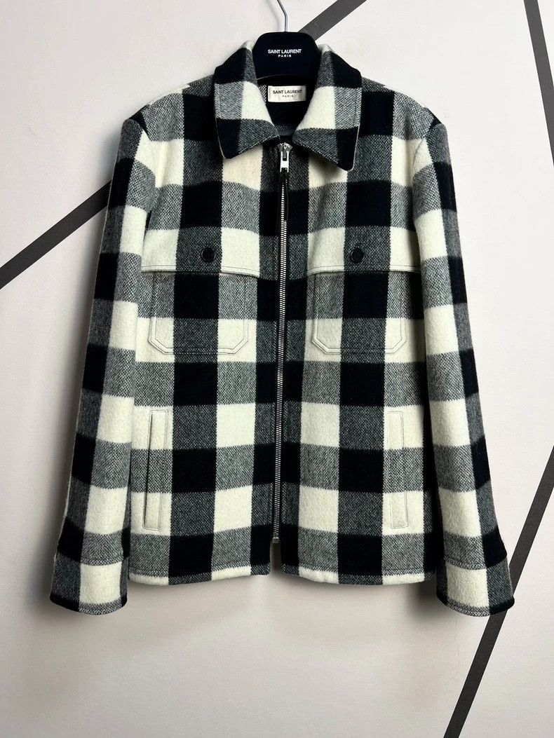 Saint Laurent Paris Saint Laurent Paris 13 Fall/Winter Runway Black and White Size US M / EU 48-50 / 2 - 1 Thumbnail