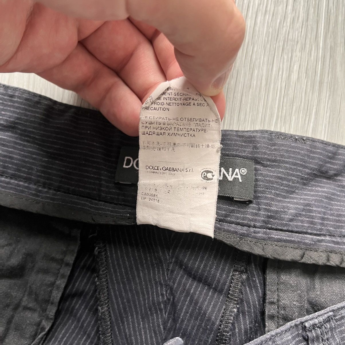 Dolce & Gabbana Dolce & Gabbana Mainline Milano Shorts Pinstripe Size US 32 / EU 48 - 6 Thumbnail