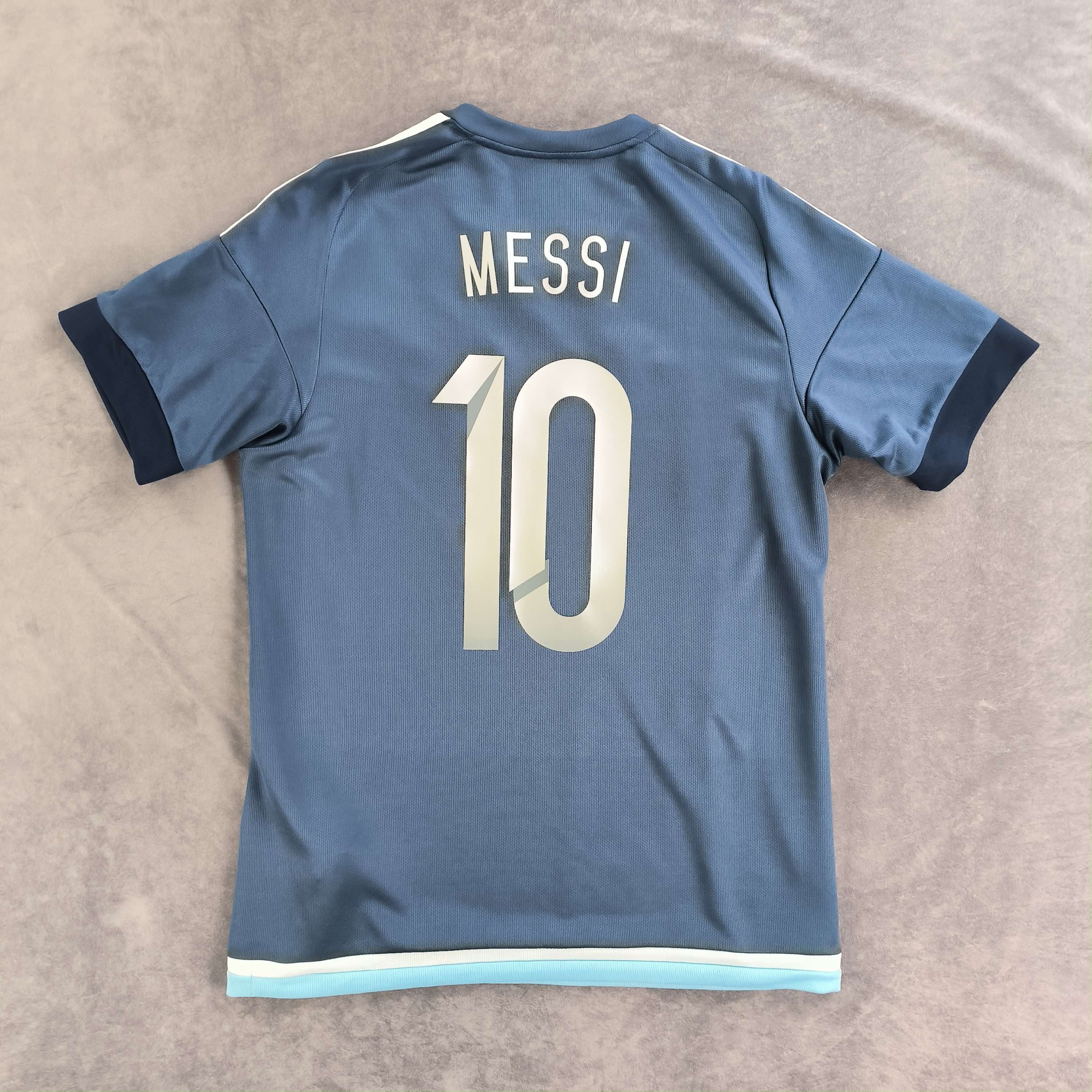 Adidas Argentina 2015-17 Adidas away Messi football jersey size M Size US M / EU 48-50 / 2 - 1 Thumbnail