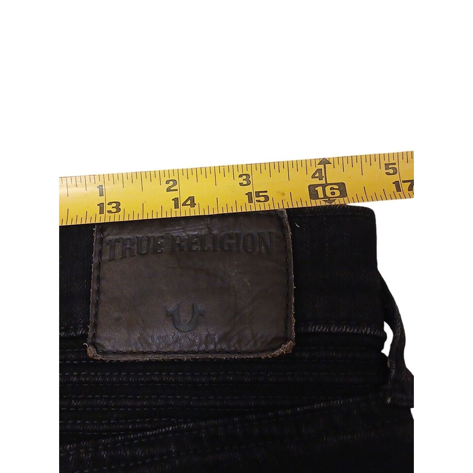 True Religion True Religion ROCCO MOTO Relaxed Skinny Jeans Sz 32 Black Size US 32 / EU 48 - 13 Thumbnail