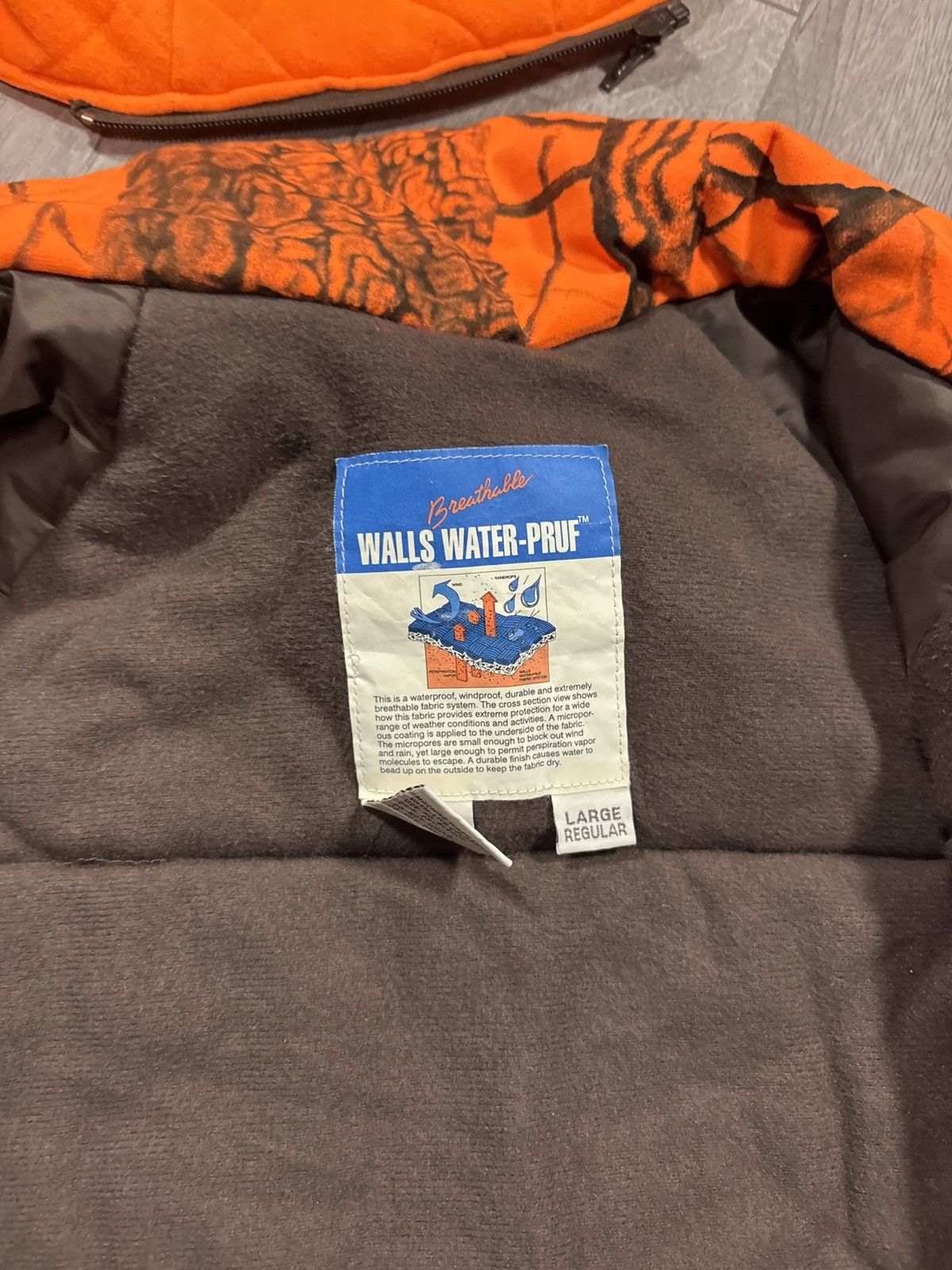 Walls Waterproof RealTree Puffer Size US L / EU 52-54 / 3 - 6 Thumbnail