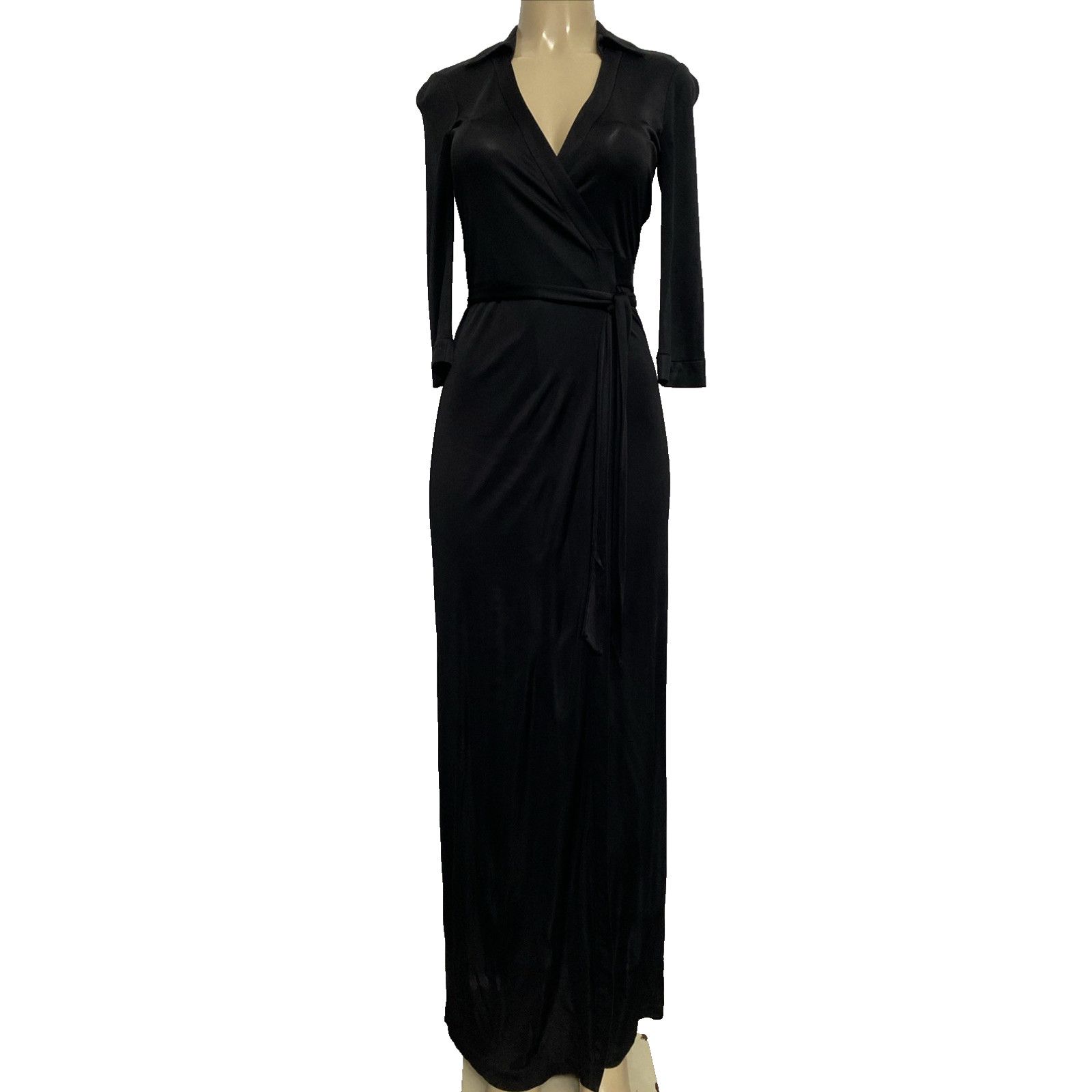 chinese dress ladies New Abigail Wrap Maxi Dress – Diane von Furstenberg main image 0