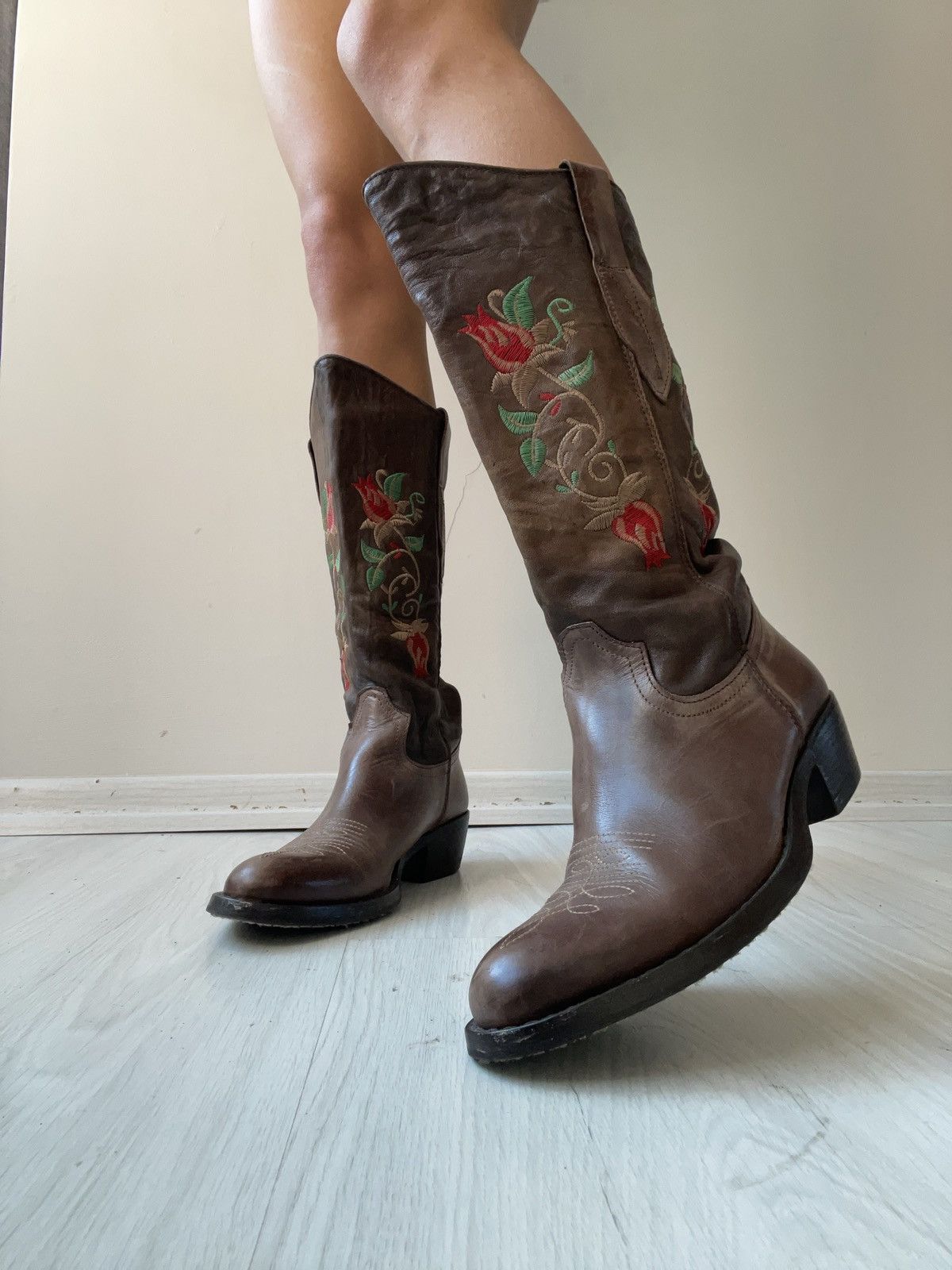 Vintage Vintage cowboy boots Size US 6.5 / IT 36.5 - 5 Thumbnail