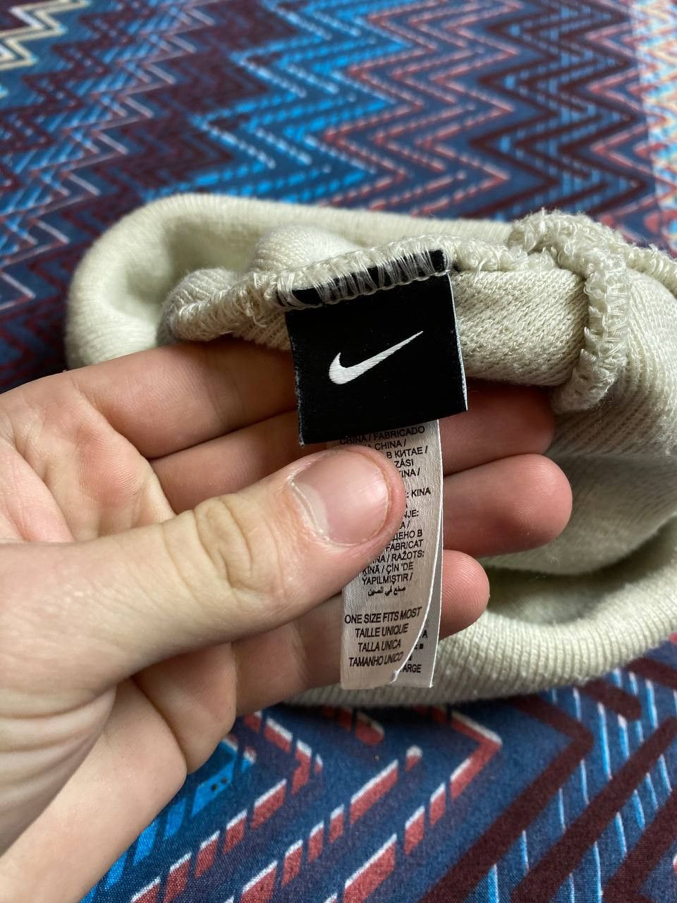 Nike Nike Swoosh Beanie Hat Hype Streetwear Rare Size ONE SIZE - 2 Thumbnail