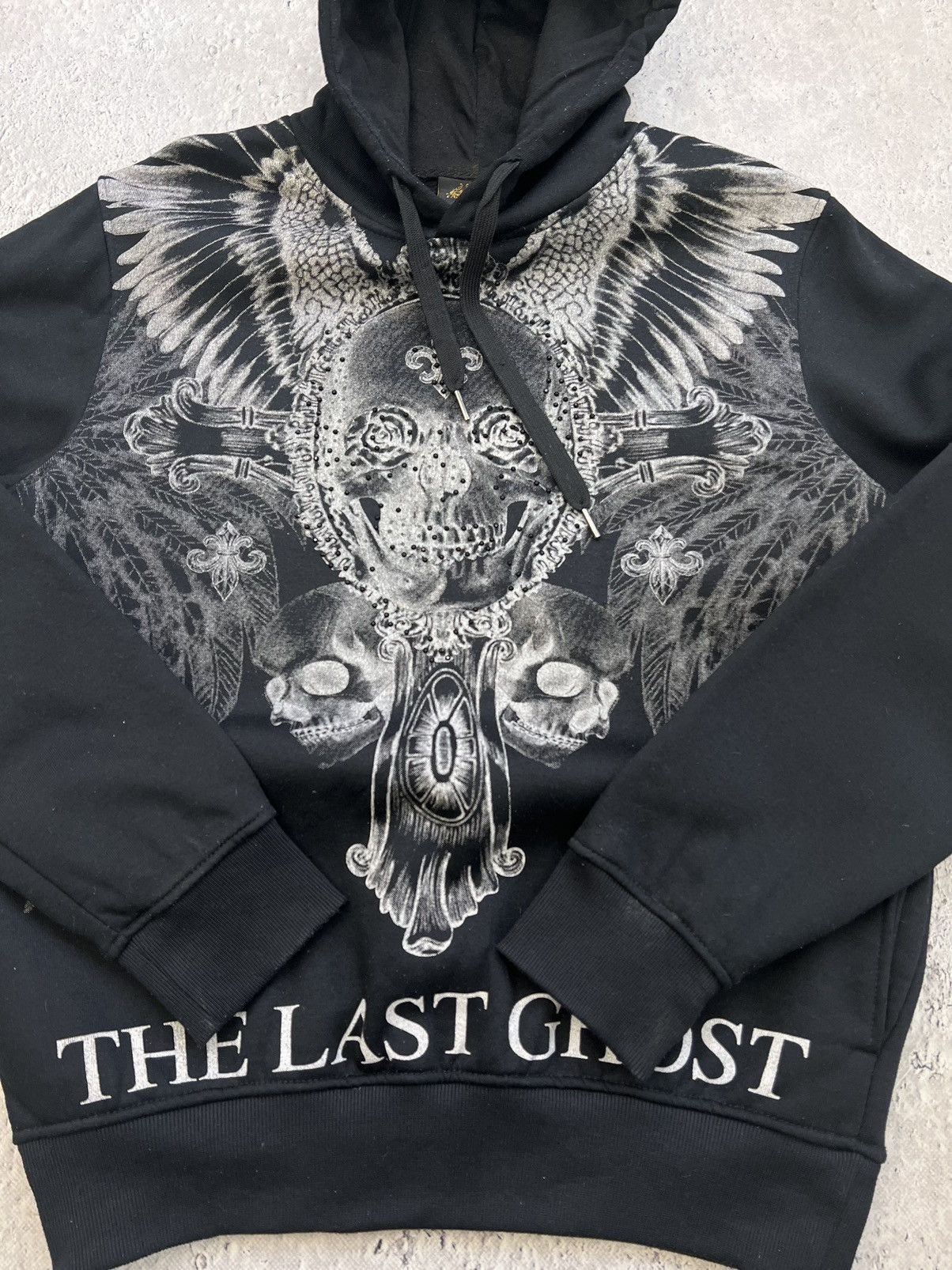 Affliction × Hysteric Glamour VINTAGE BOXY SKULL GRUNDE 90s japanese edhardy hoodie y2k Size US M / EU 48-50 / 2 - 8 Thumbnail