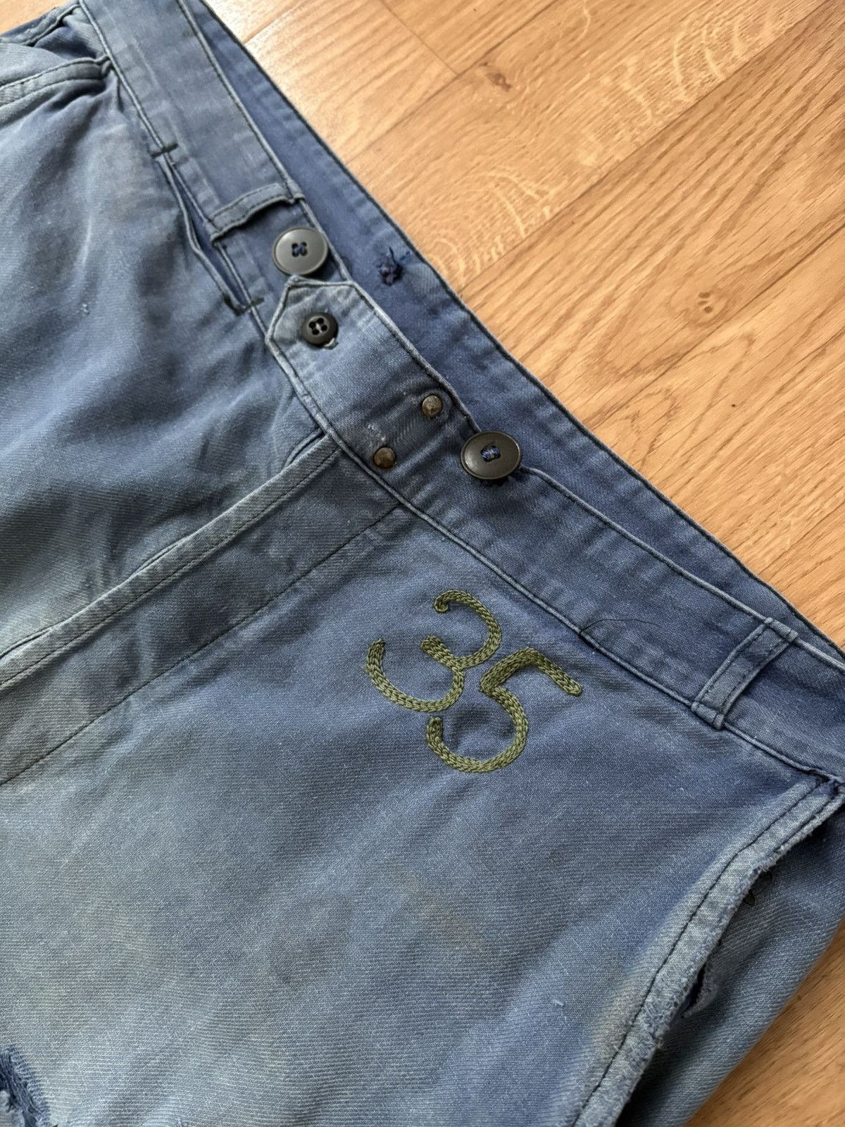 Union LA Vintage Bleu Travail PTSF x Union L.A Size US 34 / EU 50 - 2 Thumbnail