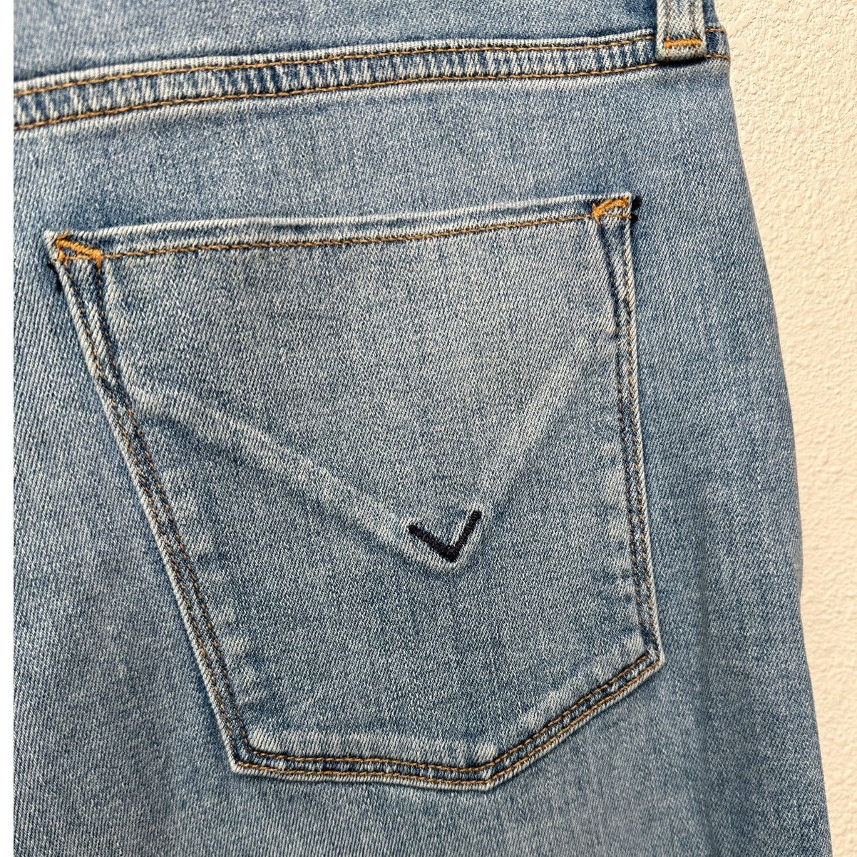Hudson NWT Hudson Barbara High Waist Crop Straight Jeans Blue 33 Size 33" - 7 Thumbnail