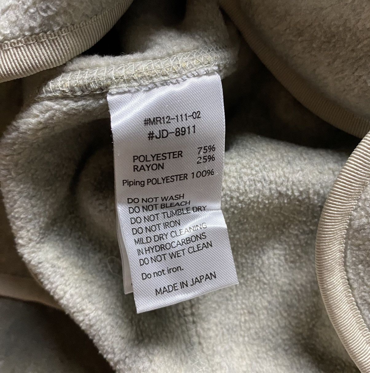 Danton Danton Fleece Collarless Jacket Size US M / EU 48-50 / 2 - 7 Thumbnail