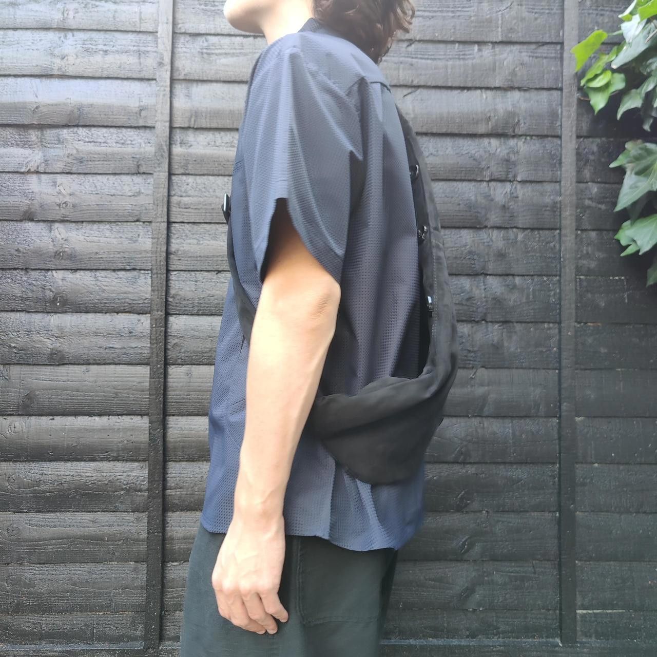 Other Black Buttoned Sling Bag Size ONE SIZE - 3 Thumbnail