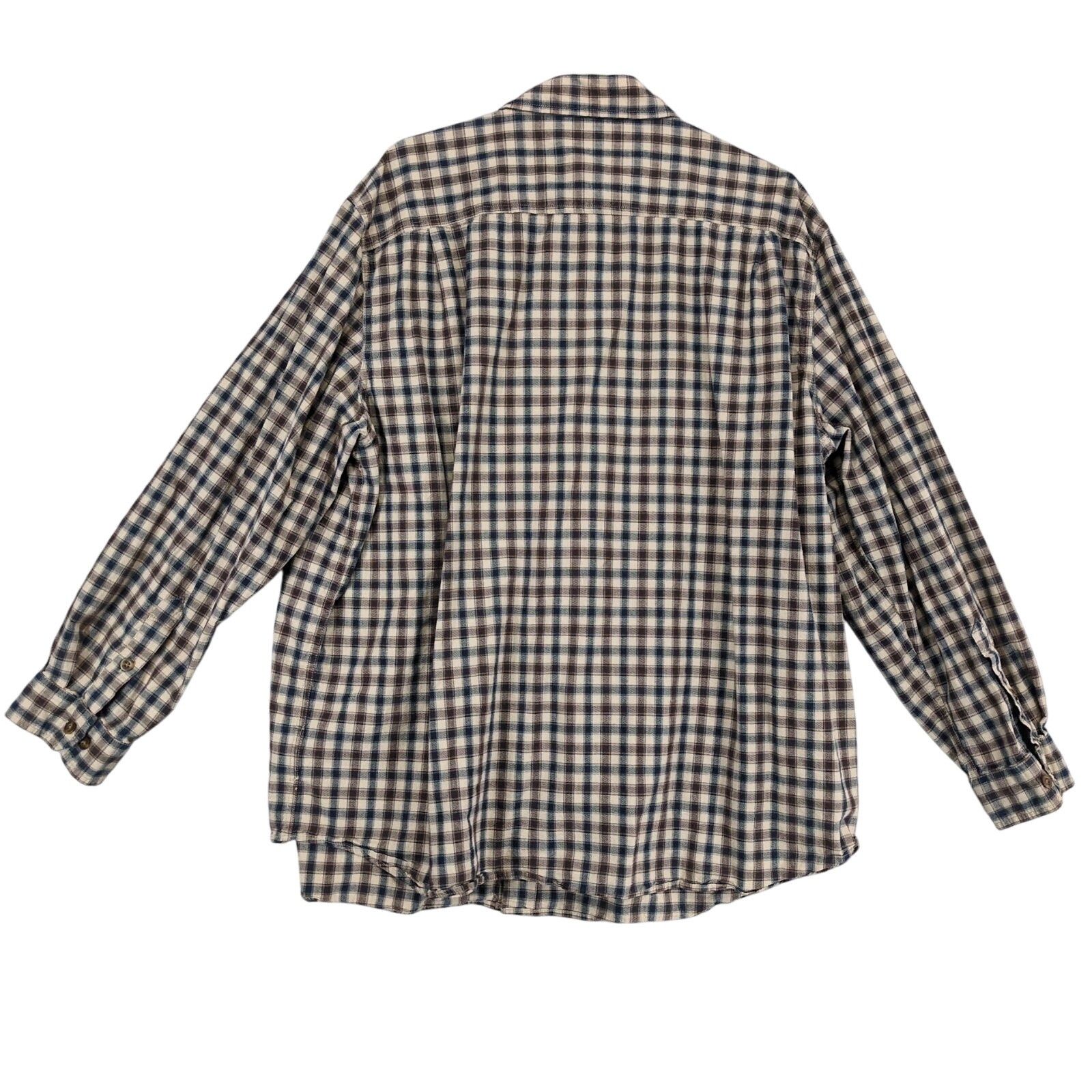Carhartt Carhartt Men's 2XL Plaid Flannel Button Long Sleeve Shirt Size US XXL / EU 58 / 5 - 2 Thumbnail